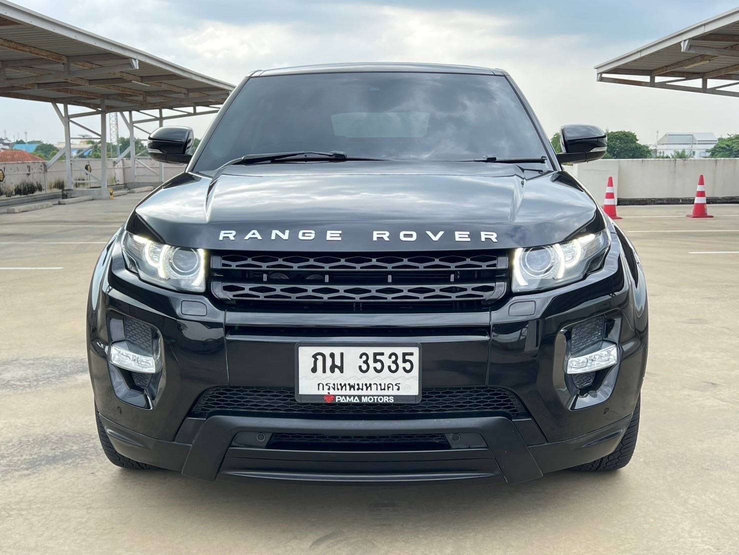 2012 Land Rover Range Rover Evoque สีดำ (รูปที่ 4)