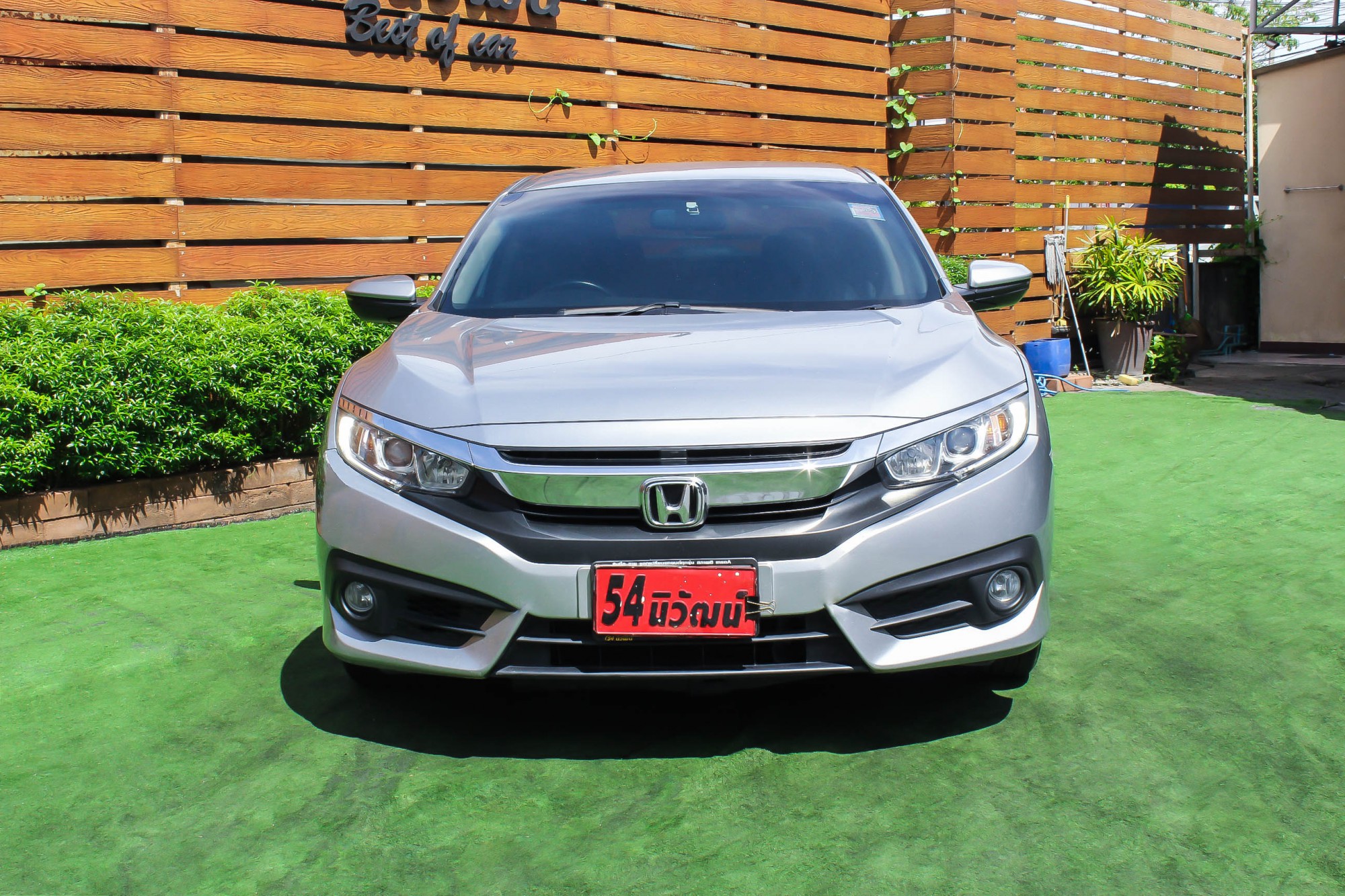 HONDA CIVIC FC 1.8 EL AT   ปี 2016 สีเงิน (รูปที่ 2)