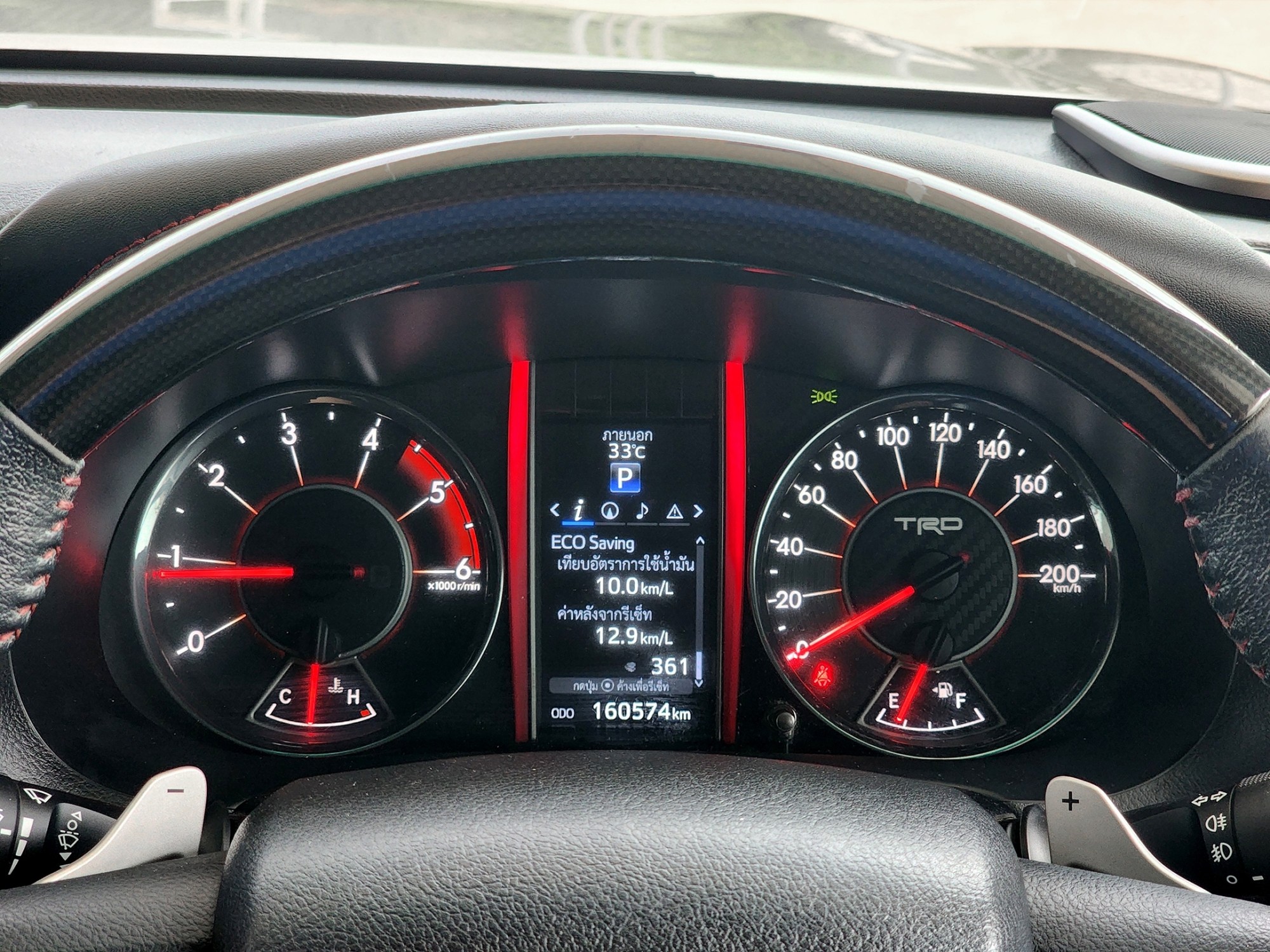 TOYOTA Fortuner TRD Sportivo 2.8 [4x4] Blacktop ปี 2017 (รูปที่ 13)