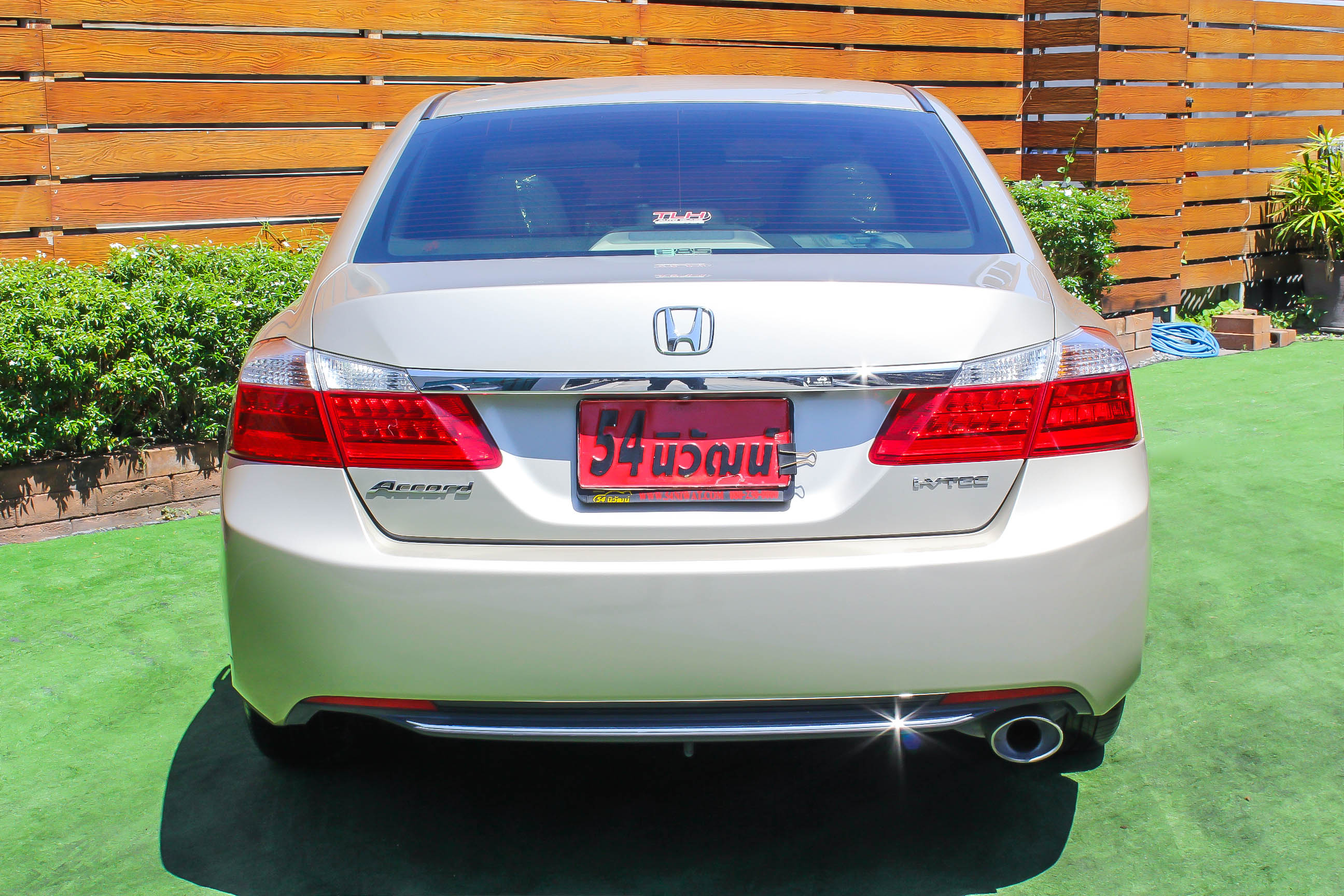 HONDA ACCORD G9 2.0 EL NAVI AT ปี 2013 สีน้ำตาล