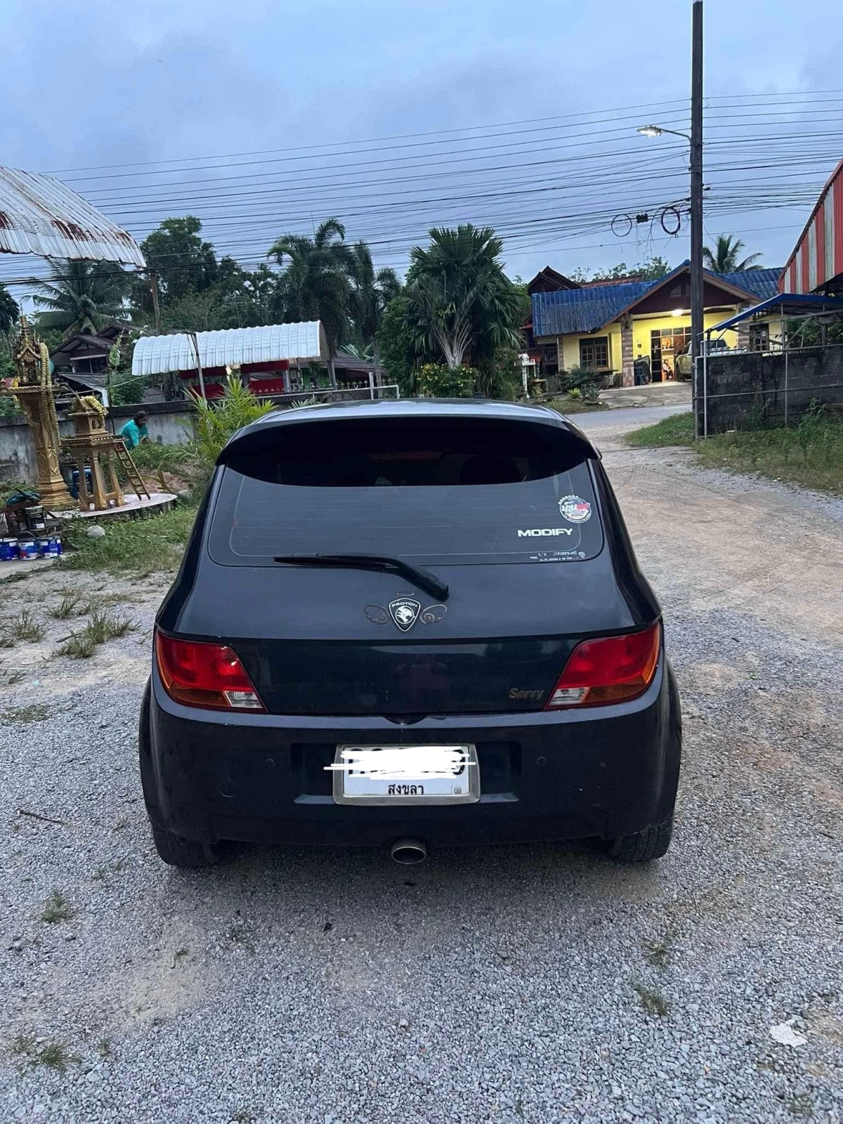 2010 Proton Savvy สีดำ (รูปที่ 3)