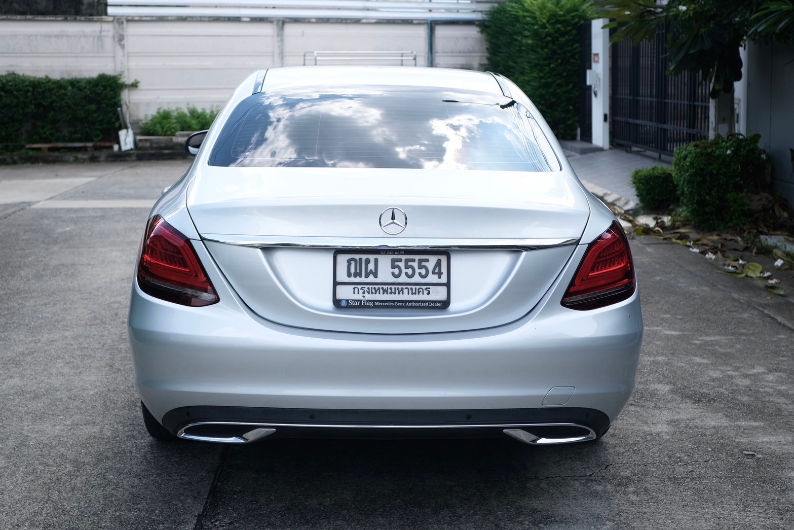 Benz C220d ปี2020 เกียร์: ออโต้ สี: เทา เครื่องยนต์: ดีเซล ไมล์ 11x,xxx กม. (รูปที่ 15)