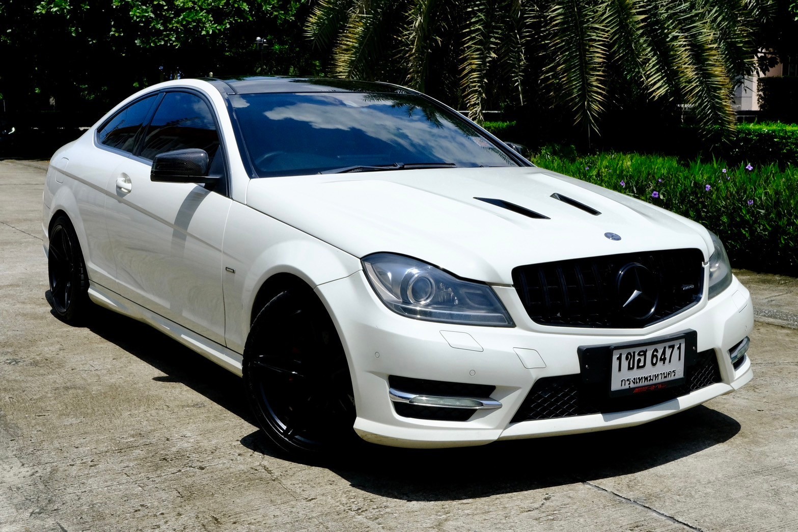 Benz c180 CGI COUPE (Top Sunroof) เครื่องยนต์: เบนซิน เกียร์:AT ปี: 2012 สี: ขาว (รูปที่ 18)