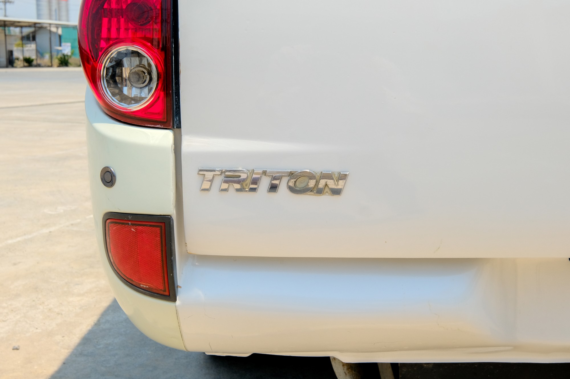 2013 Mitsubishi Triton Single (ตอนเดียว) สีขาว (รูปที่ 4)