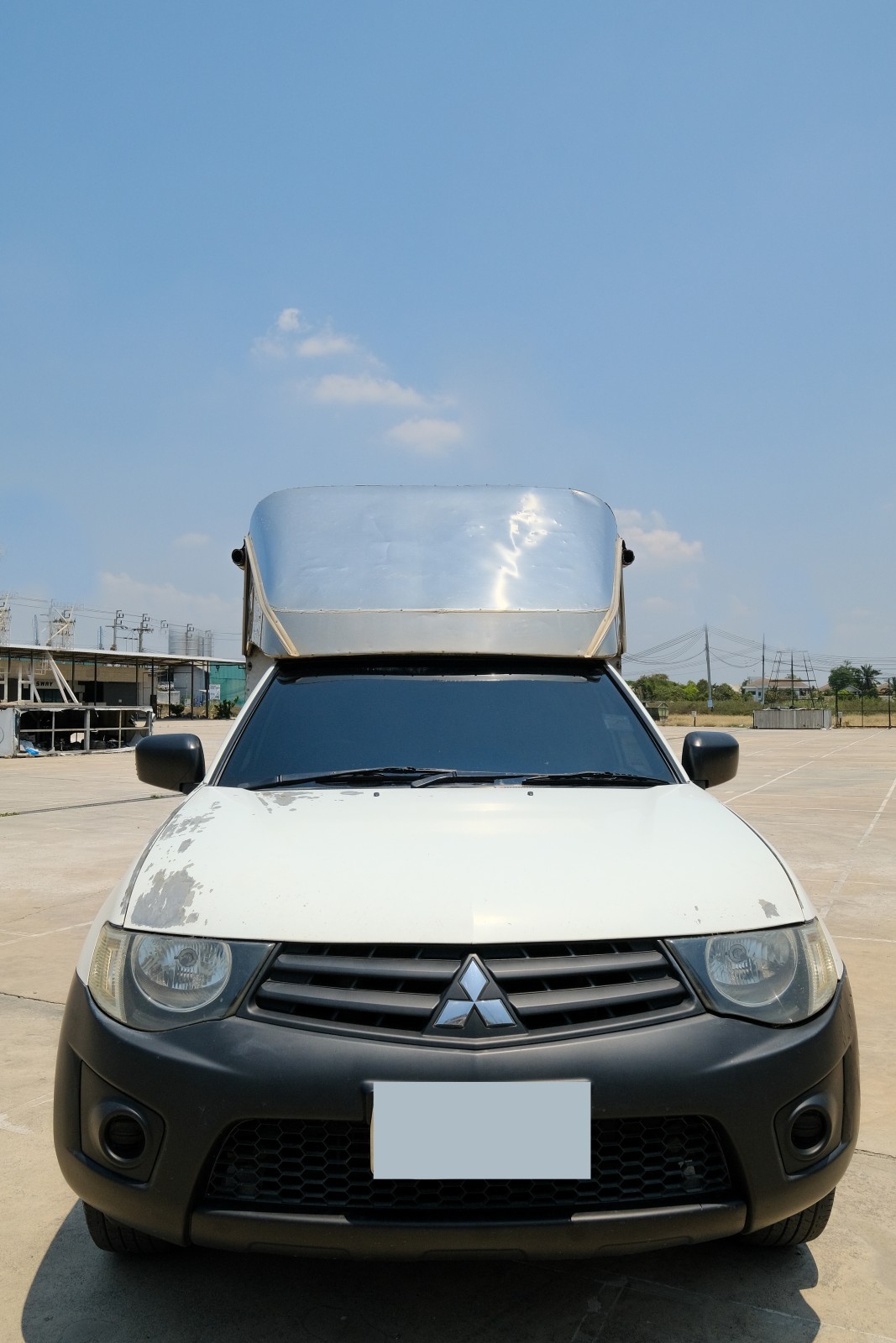 2013 Mitsubishi Triton Single (ตอนเดียว) สีขาว (รูปที่ 14)