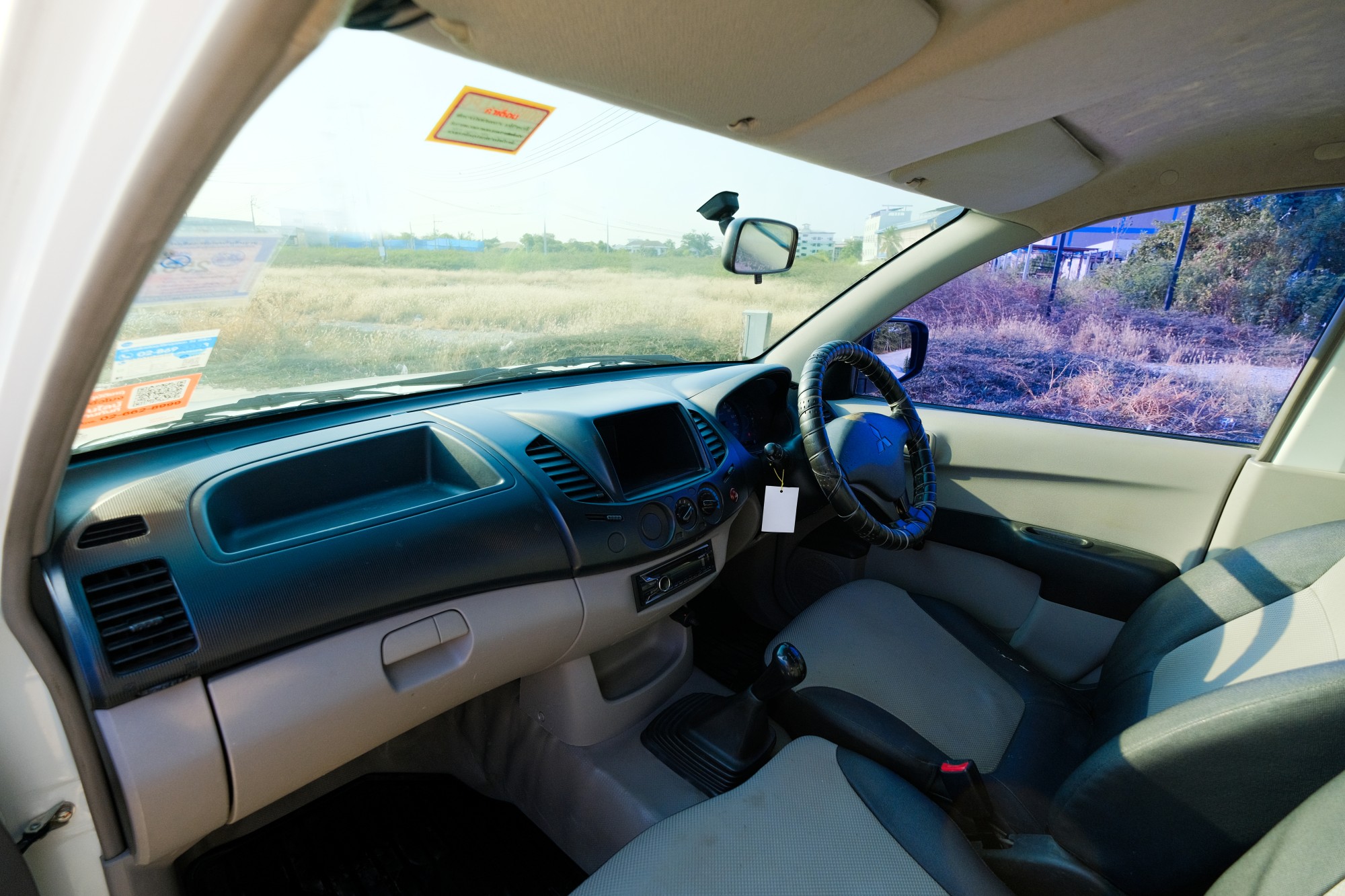 2014 Mitsubishi Triton Single (ตอนเดียว) สีขาว (รูปที่ 7)