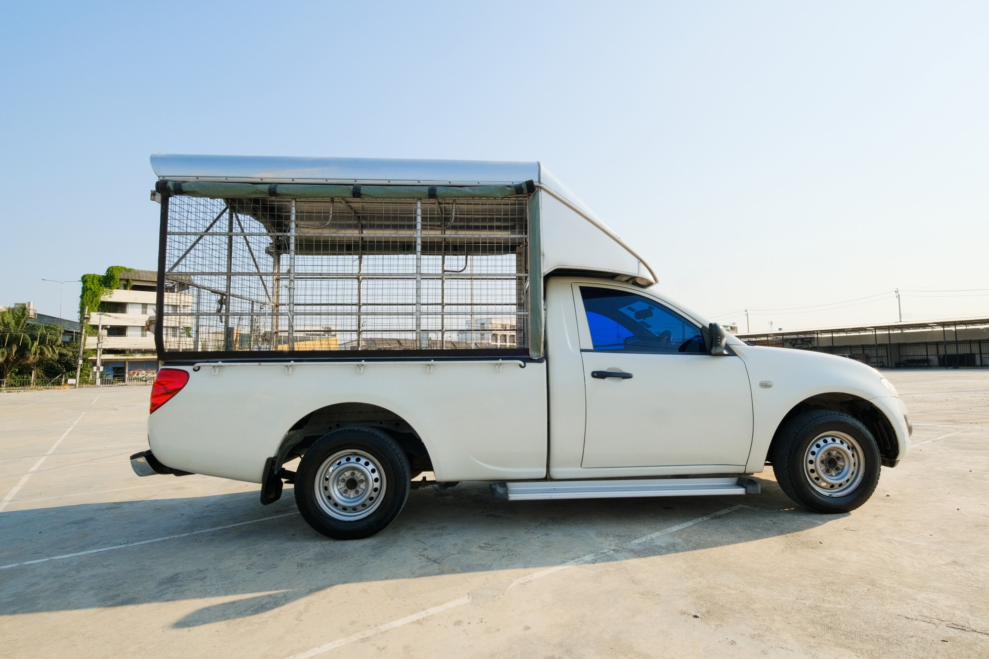 2014 Mitsubishi Triton Single (ตอนเดียว) สีขาว (รูปที่ 3)