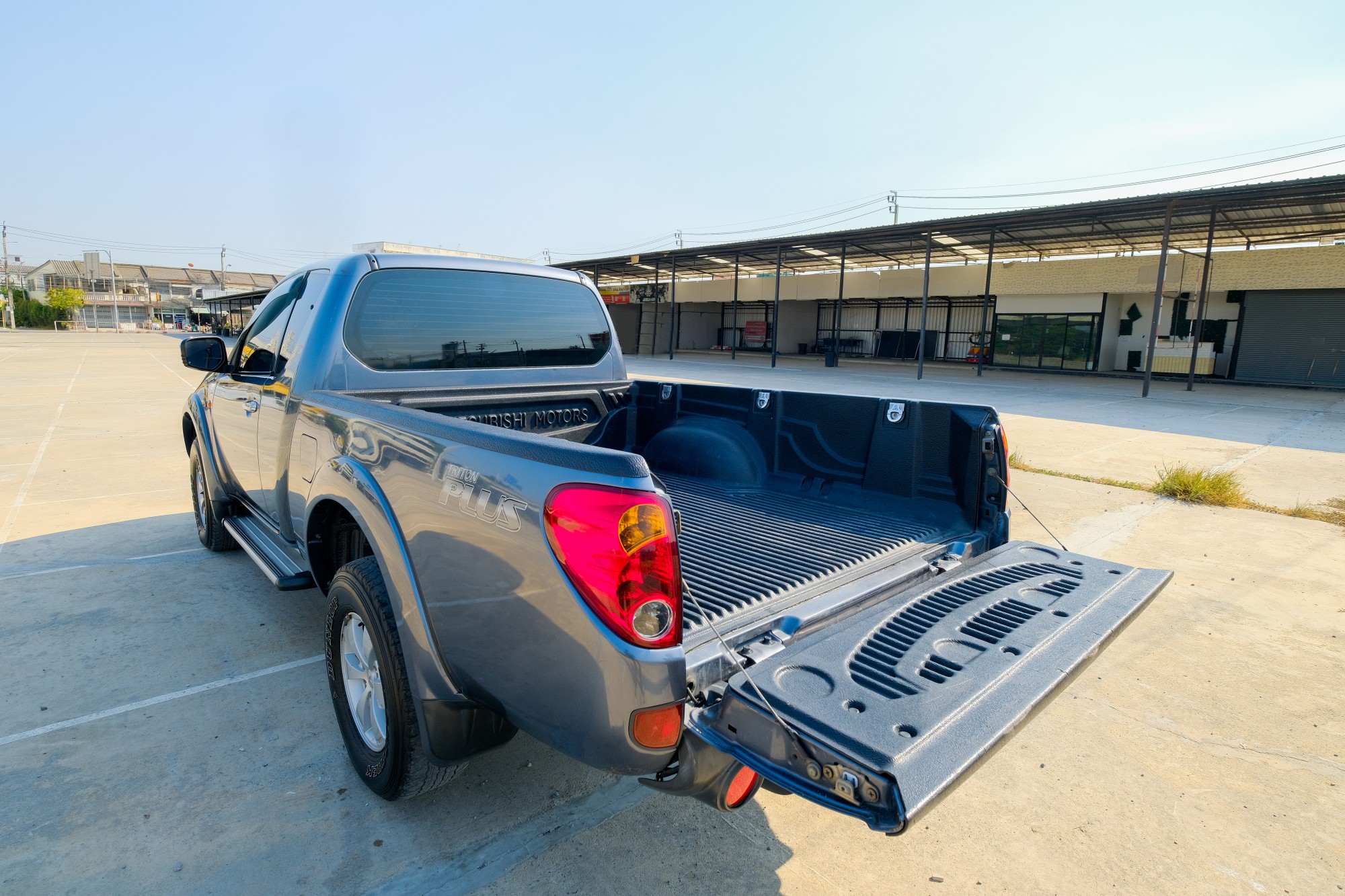 2006 Mitsubishi Triton Mega cab สีน้ำเงิน (รูปที่ 6)