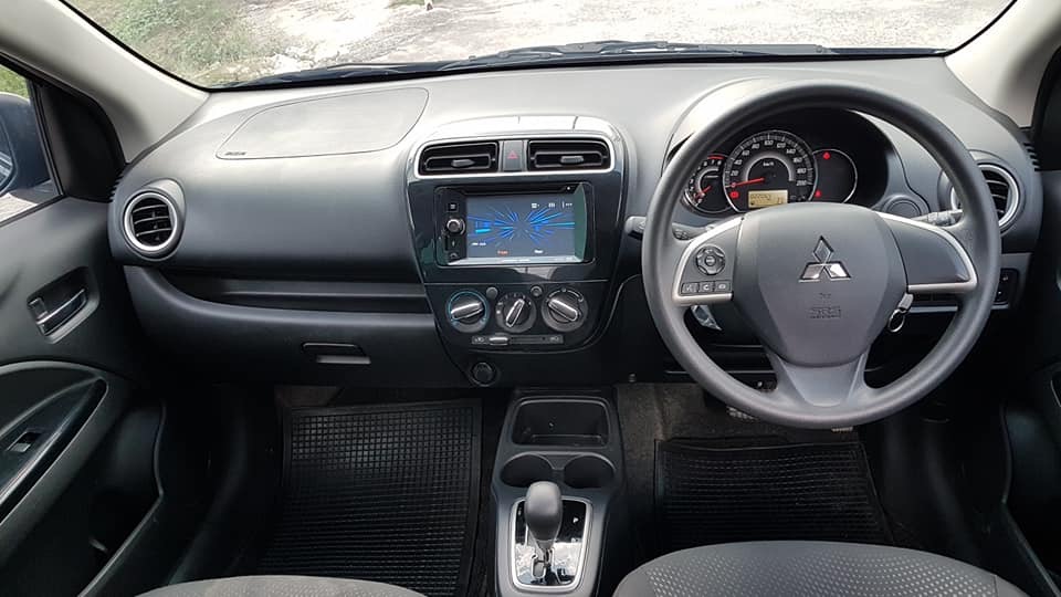 Mitsubishi Attrage ปี 2018 สีดำ (รูปที่ 7)