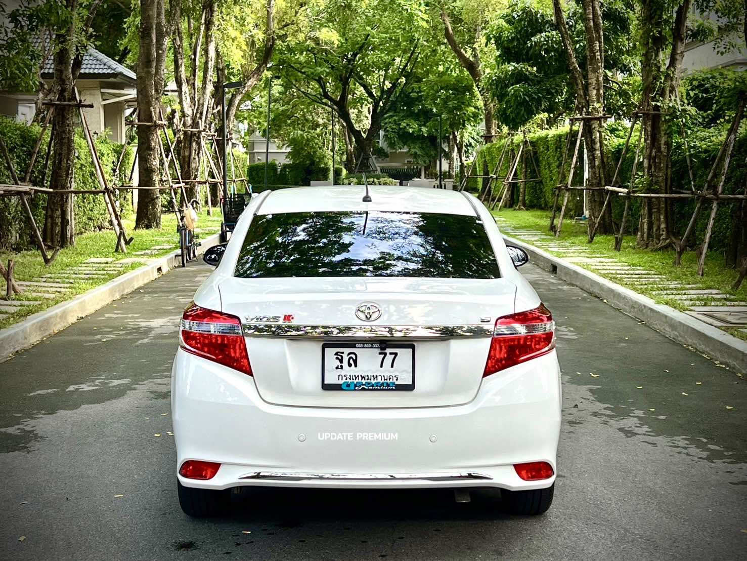 Toyota Vios รุ่น TOP โฉมตัว ( S ) รถมือเดียว สภาพอย่างสวยเลย รับรองความใหม่ของแทร่ (รูปที่ 2)