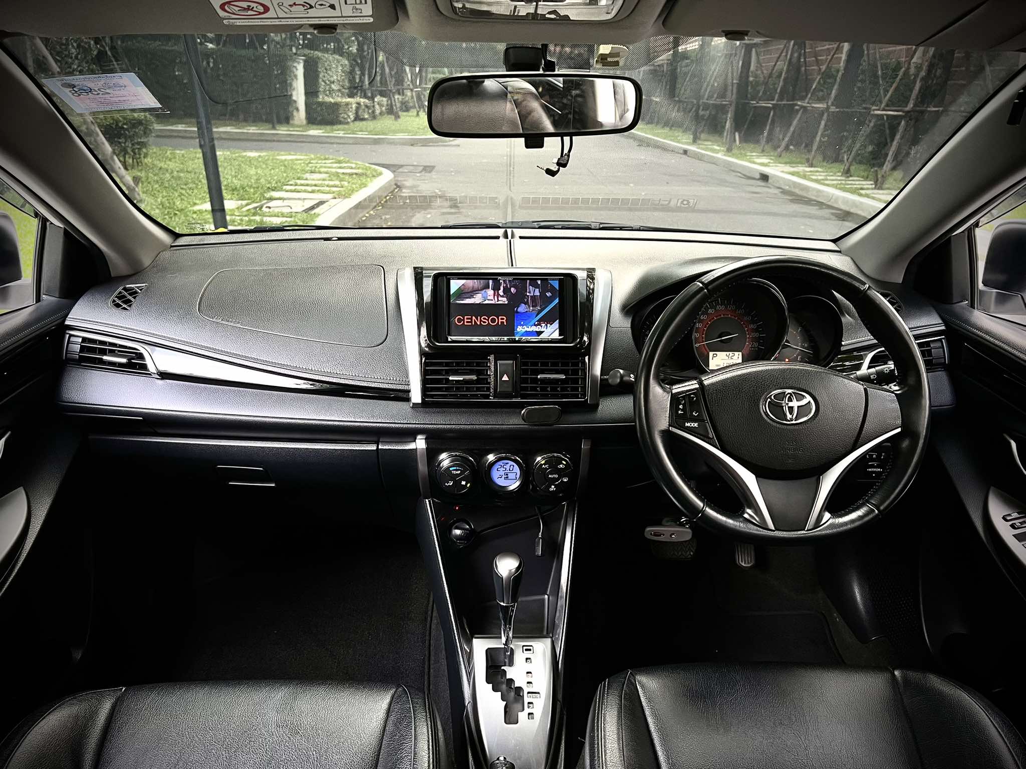 Toyota Vios รุ่น TOP โฉมตัว ( S ) รถมือเดียว สภาพอย่างสวยเลย รับรองความใหม่ของแทร่ (รูปที่ 13)