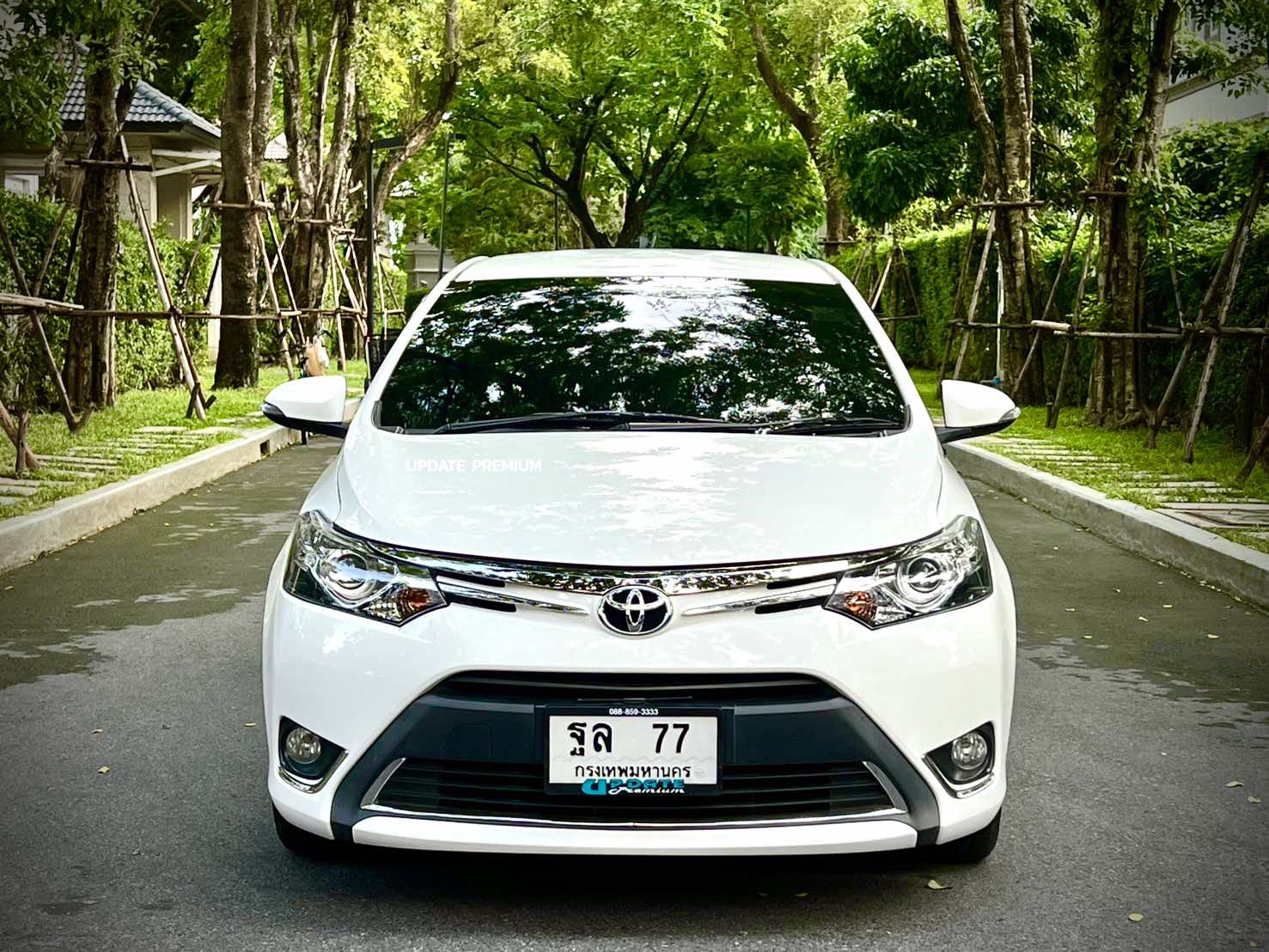 Toyota Vios รุ่น TOP โฉมตัว ( S ) รถมือเดียว สภาพอย่างสวยเลย รับรองความใหม่ของแทร่ (รูปที่ 6)