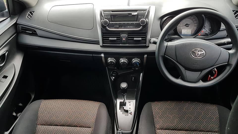 Toyota Vios ปี 2018 สีขาว (รูปที่ 9)