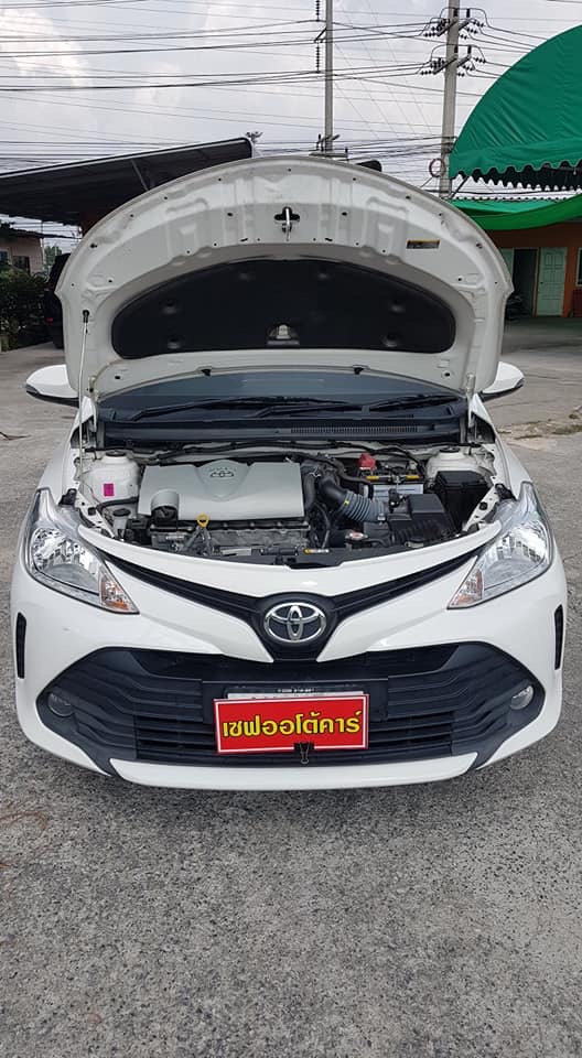 Toyota Vios ปี 2018 สีขาว (รูปที่ 8)