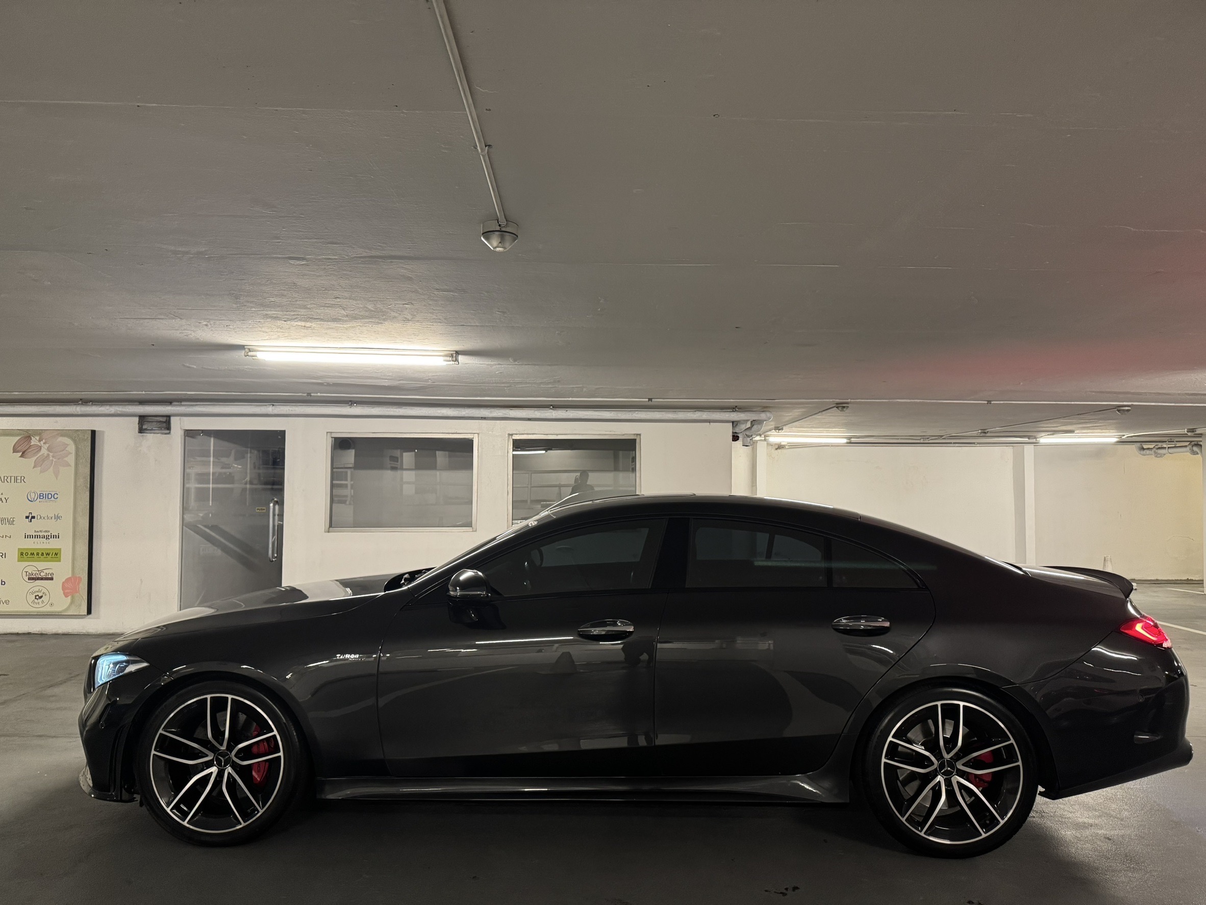 2019 Mercedes-Benz CLS53 AMG สีดำ (รูปที่ 2)