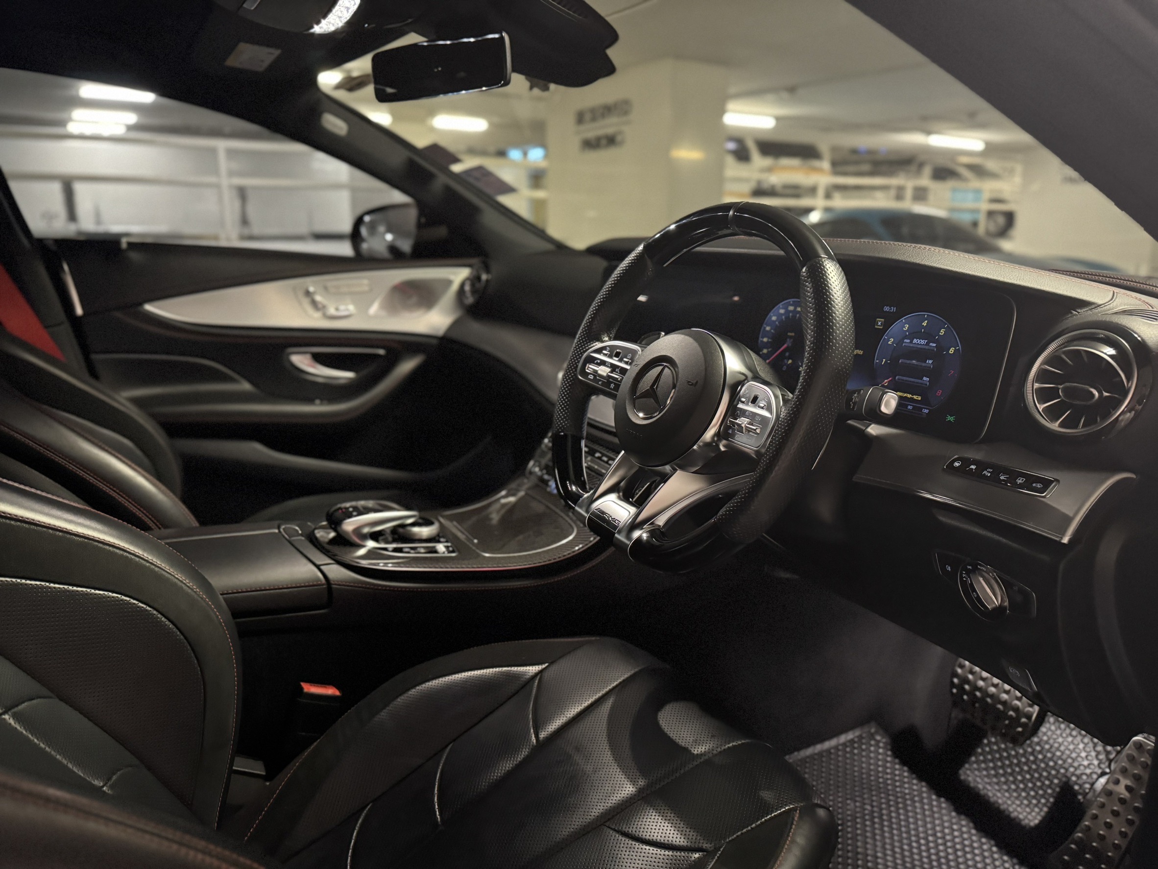 2019 Mercedes-Benz CLS53 AMG สีดำ (รูปที่ 7)