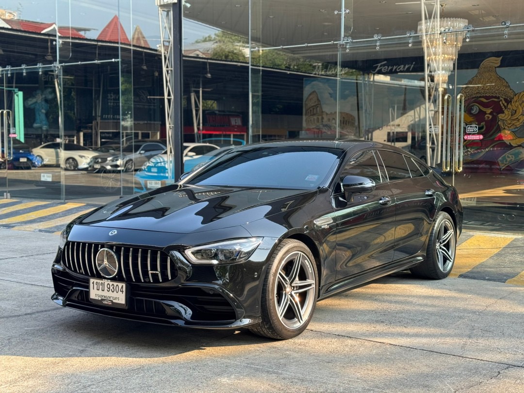 2020 Mercedes-Benz AMG GT53 สีดำ (รูปที่ 4)