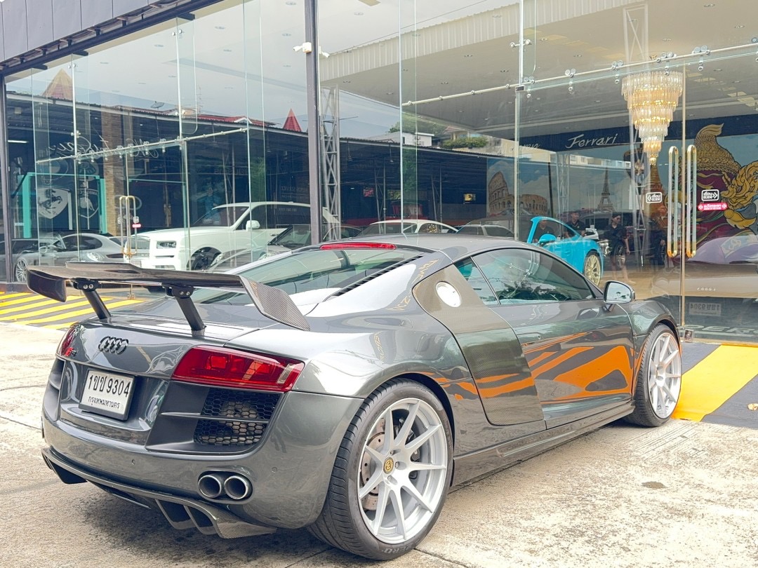 2009 Audi R8 V8 Coupe สีเทา (รูปที่ 7)