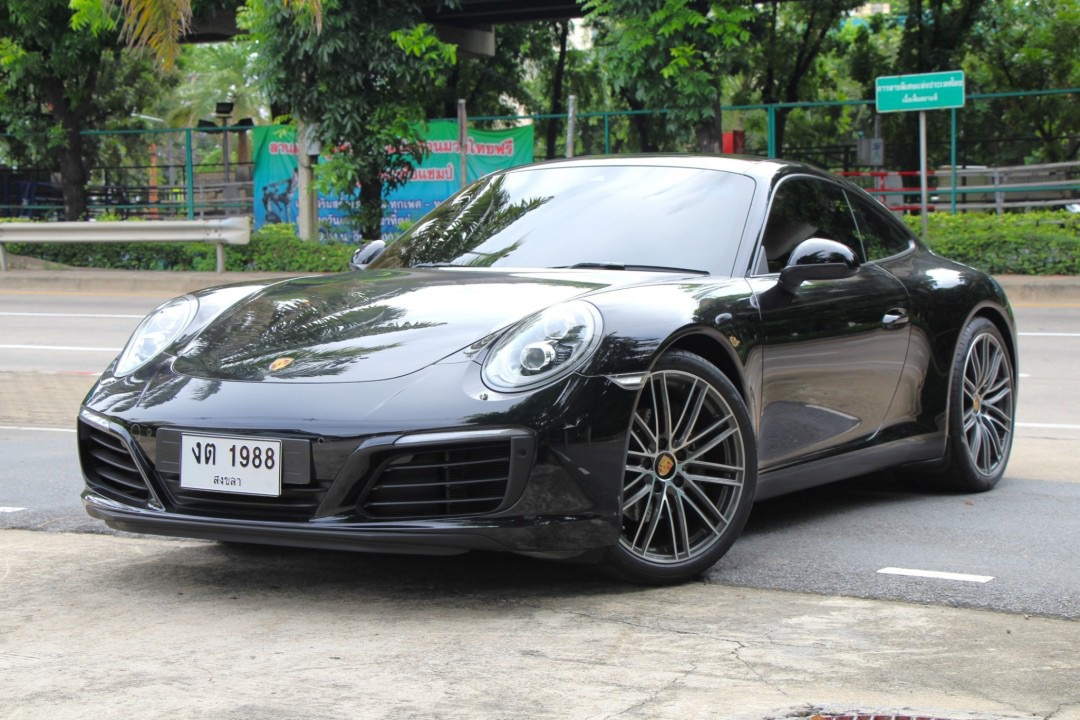 2017 Porsche Carrera 991.2 Coupe สีดำ (รูปที่ 20)