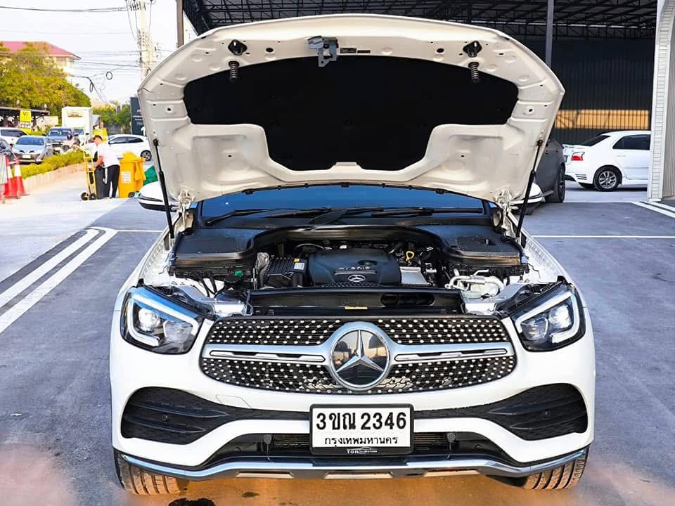 2022 Mercedes-Benz GLC-Class GLC 300 e 4MATIC AMG สีขาว (รูปที่ 12)