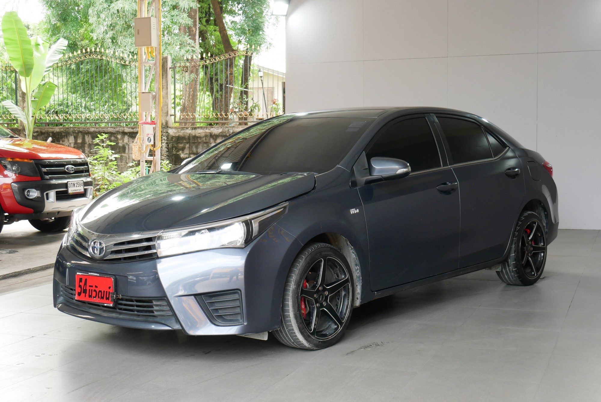 Toyota ALTIS 1.6 E CNG ปี 2014 สีเทา (รูปที่ 3)