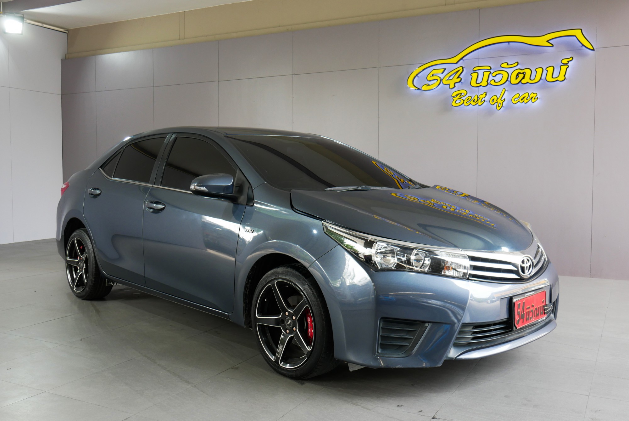 Toyota ALTIS 1.6 E CNG ปี 2014 สีเทา
