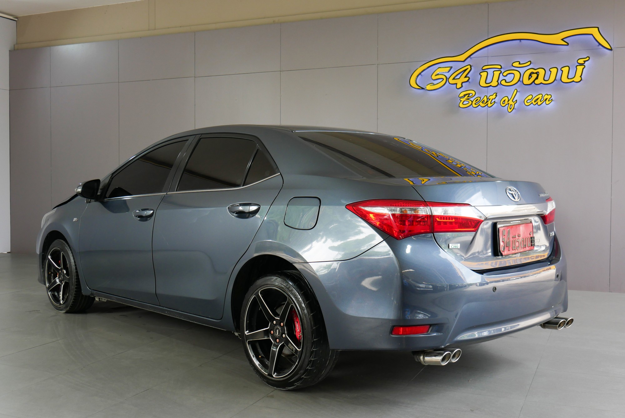 Toyota ALTIS 1.6 E CNG ปี 2014 สีเทา (รูปที่ 14)