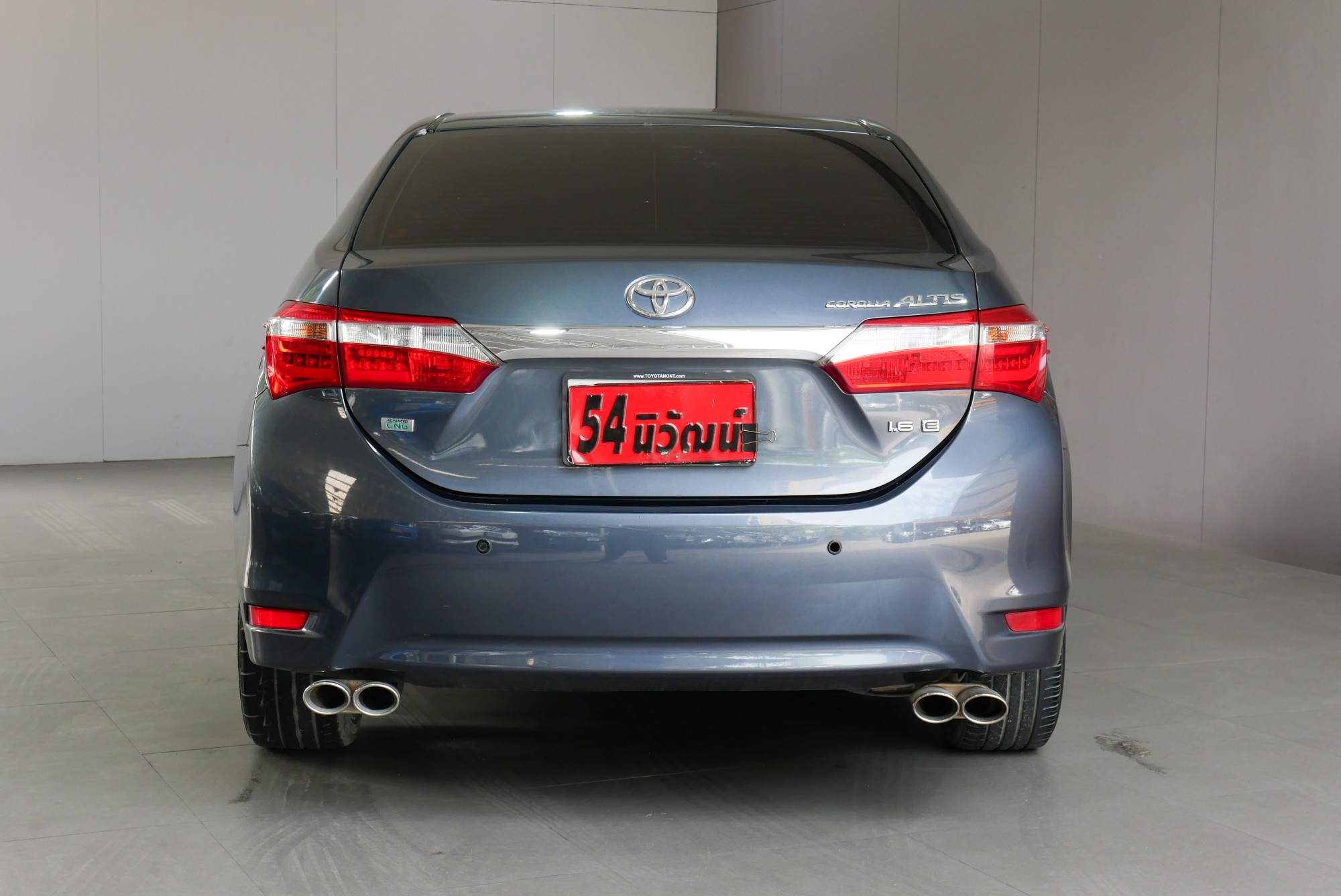 Toyota ALTIS 1.6 E CNG ปี 2014 สีเทา (รูปที่ 15)