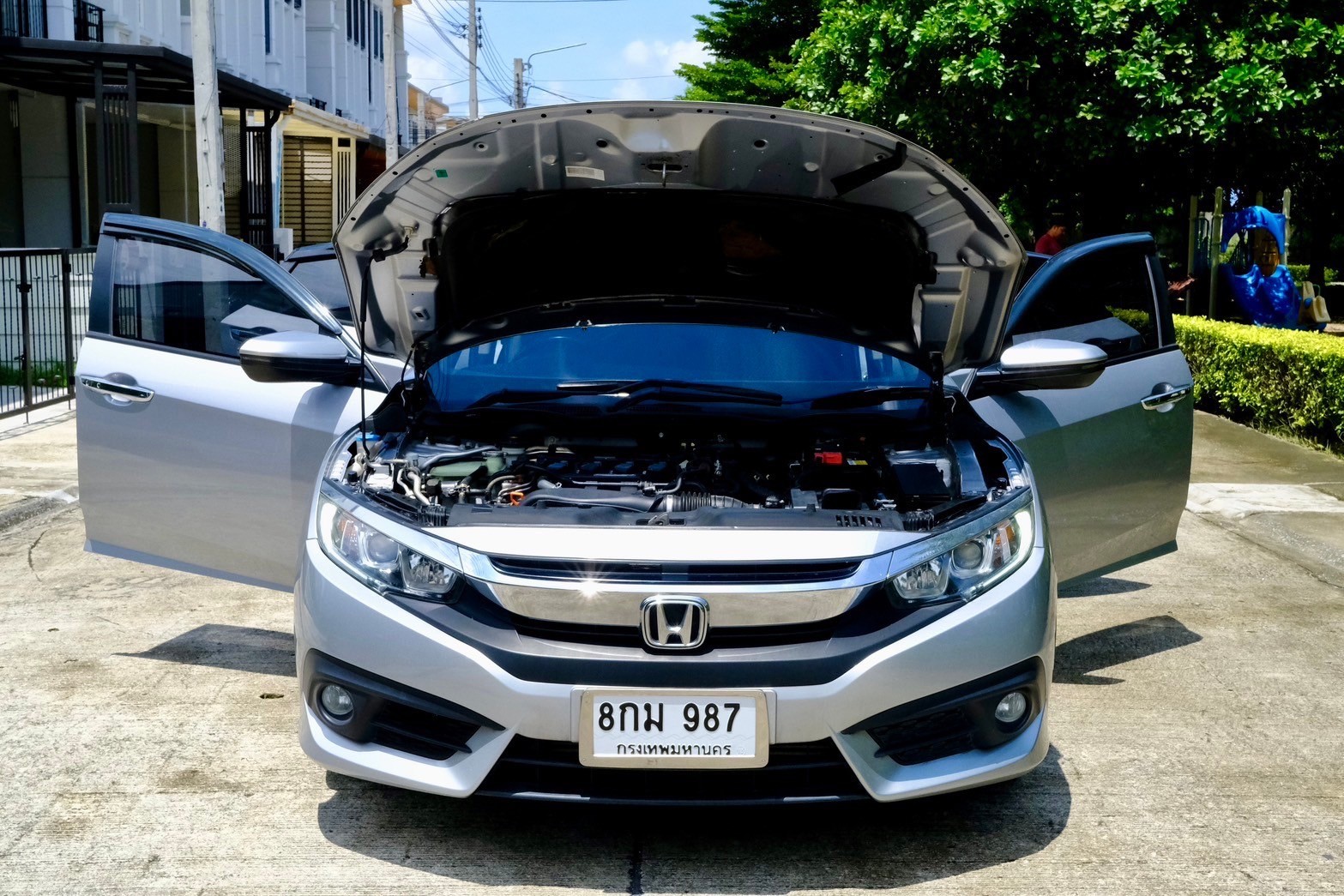 Honda Civic 1.5 Turbo CVT AT ปี 2017 เทา ไมล 12x,xxx kl (รูปที่ 21)