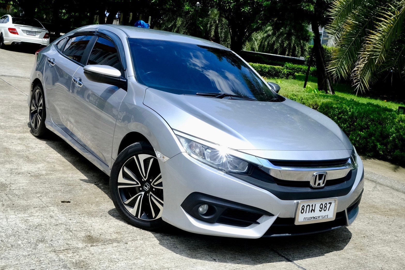 Honda Civic 1.5 Turbo CVT AT ปี 2017 เทา ไมล 12x,xxx kl (รูปที่ 19)