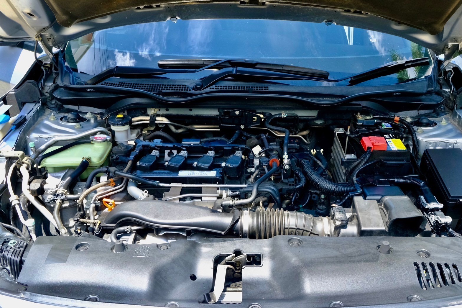 Honda Civic 1.5 Turbo CVT AT ปี 2017 เทา ไมล 12x,xxx kl (รูปที่ 5)