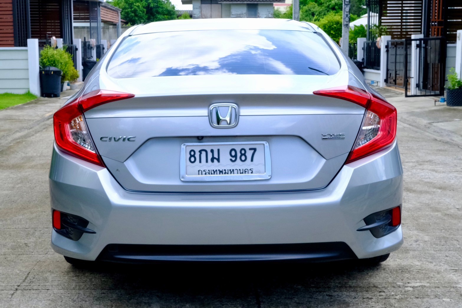 Honda Civic 1.5 Turbo CVT AT ปี 2017 เทา ไมล 12x,xxx kl (รูปที่ 3)