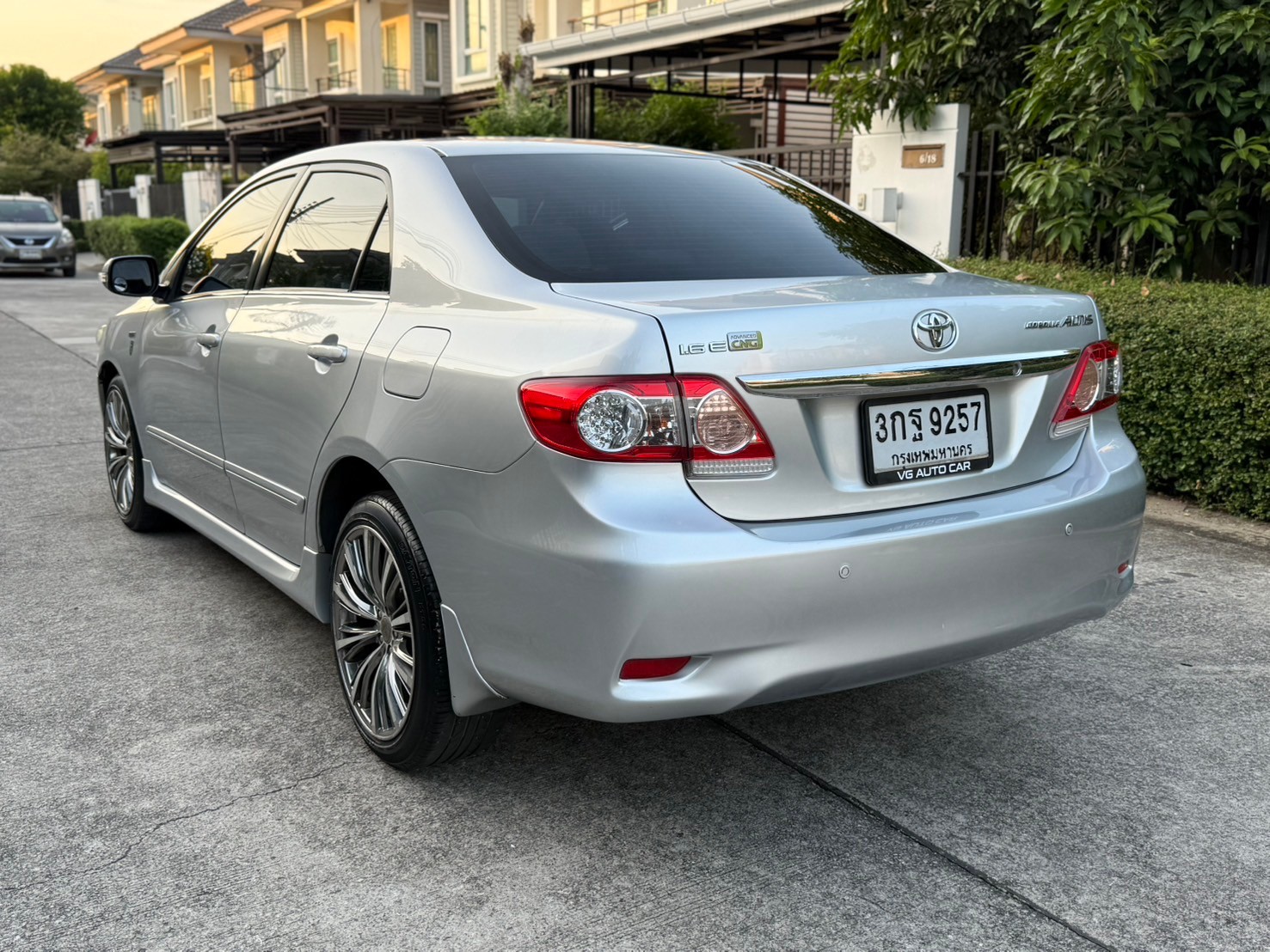 Toyota Altis 1.6E CNGโรงงาน เครื่องยนต์: เบนซิน เกียร์:AT ปี: 2012 จด2014 สี: เทา (รูปที่ 2)