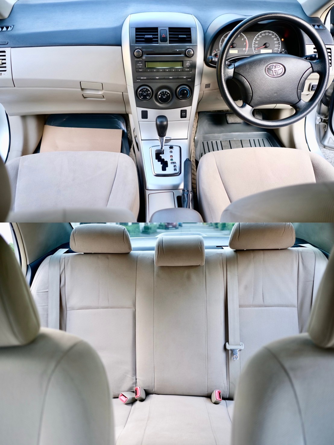 Toyota Altis 1.6E CNGโรงงาน เครื่องยนต์: เบนซิน เกียร์:AT ปี: 2012 จด2014 สี: เทา (รูปที่ 15)