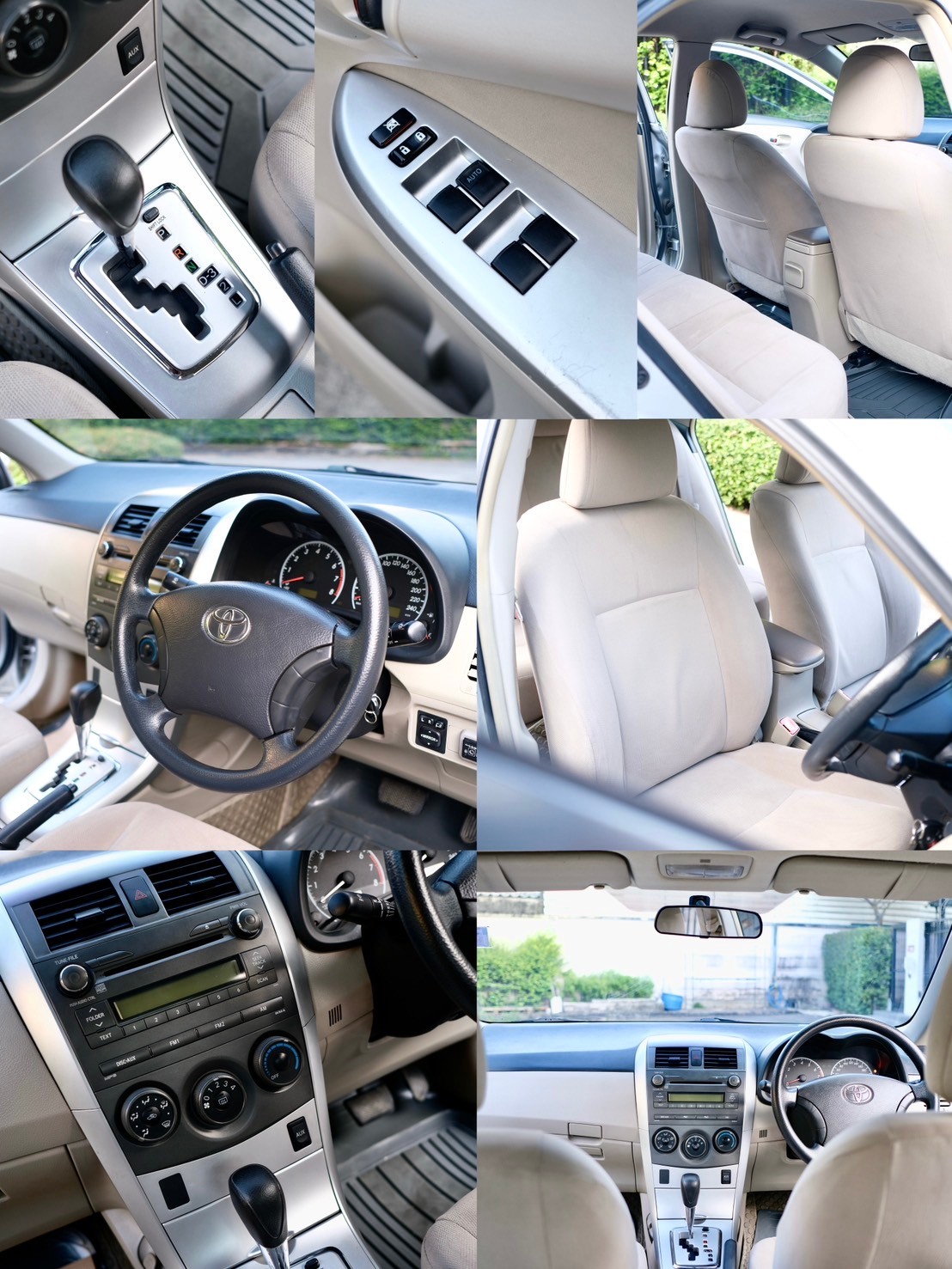 Toyota Altis 1.6E CNGโรงงาน เครื่องยนต์: เบนซิน เกียร์:AT ปี: 2012 จด2014 สี: เทา (รูปที่ 14)