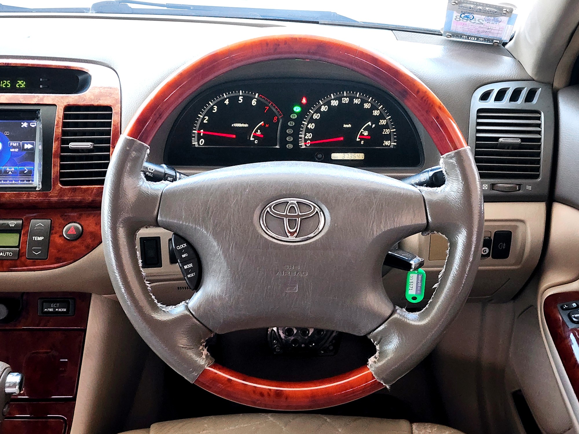TOYOTA​ Camry 2.4G ปี 2003 เบนซิน+LPG พร้อมโอน (รูปที่ 13)