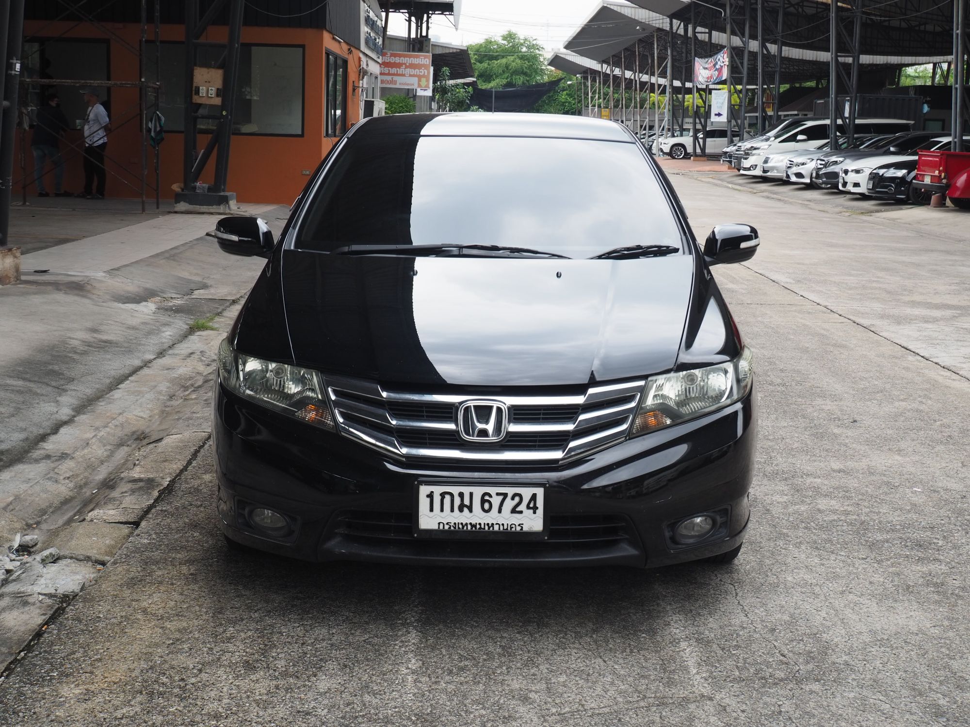 2013 Honda City สีดำ
