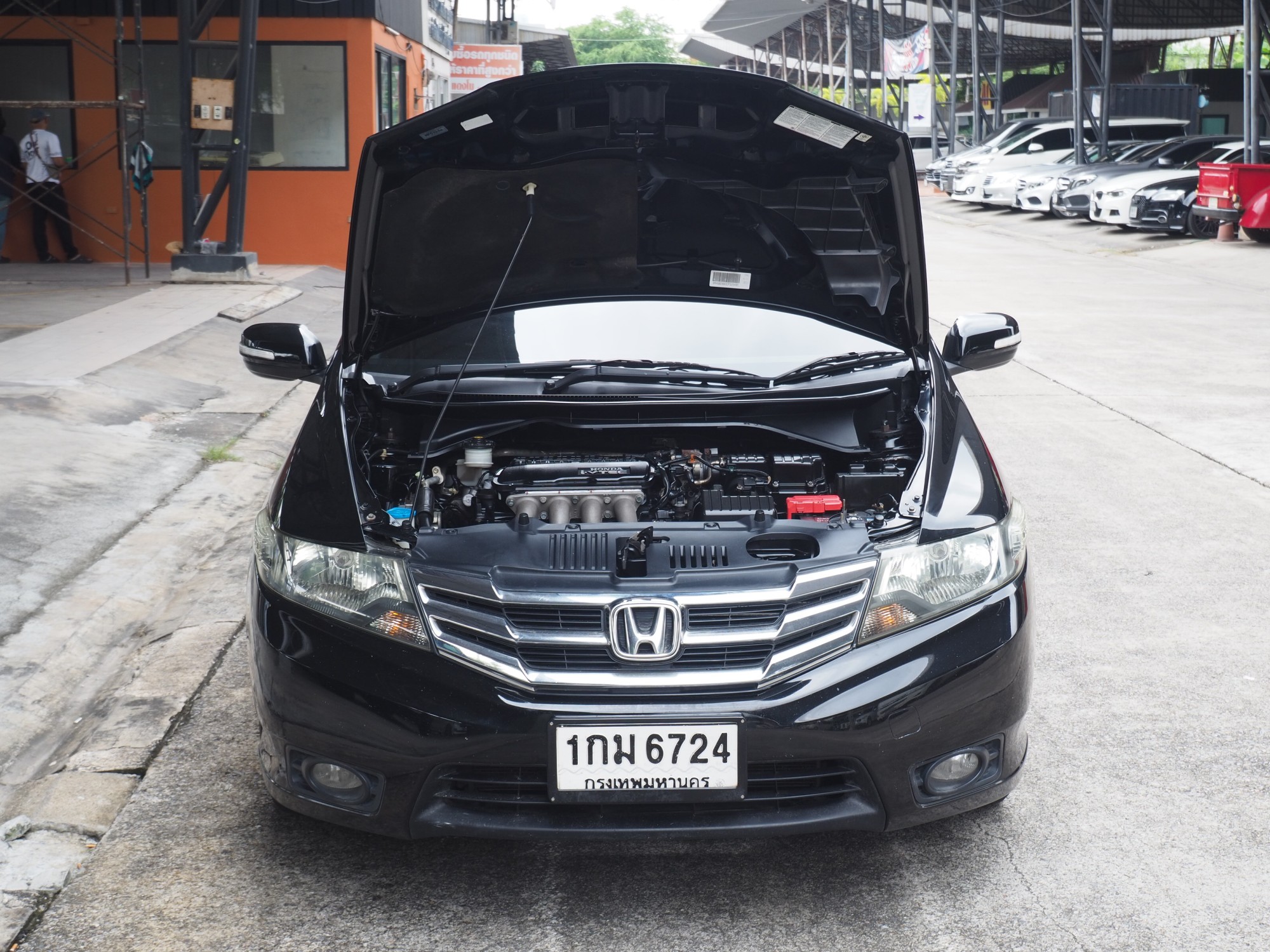 2013 Honda City สีดำ