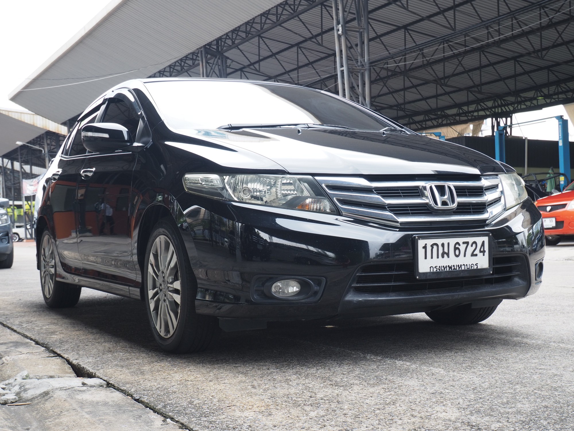 2013 Honda City สีดำ