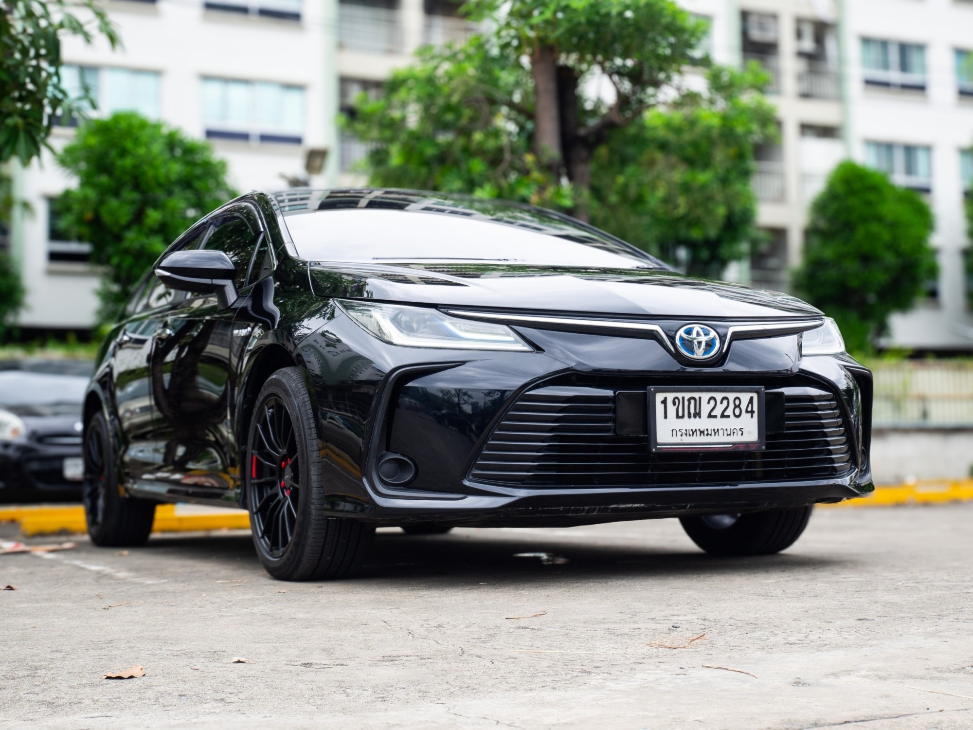 2020 Toyota ALTIS 1.8 HYBRID สีดำ (รูปที่ 9)