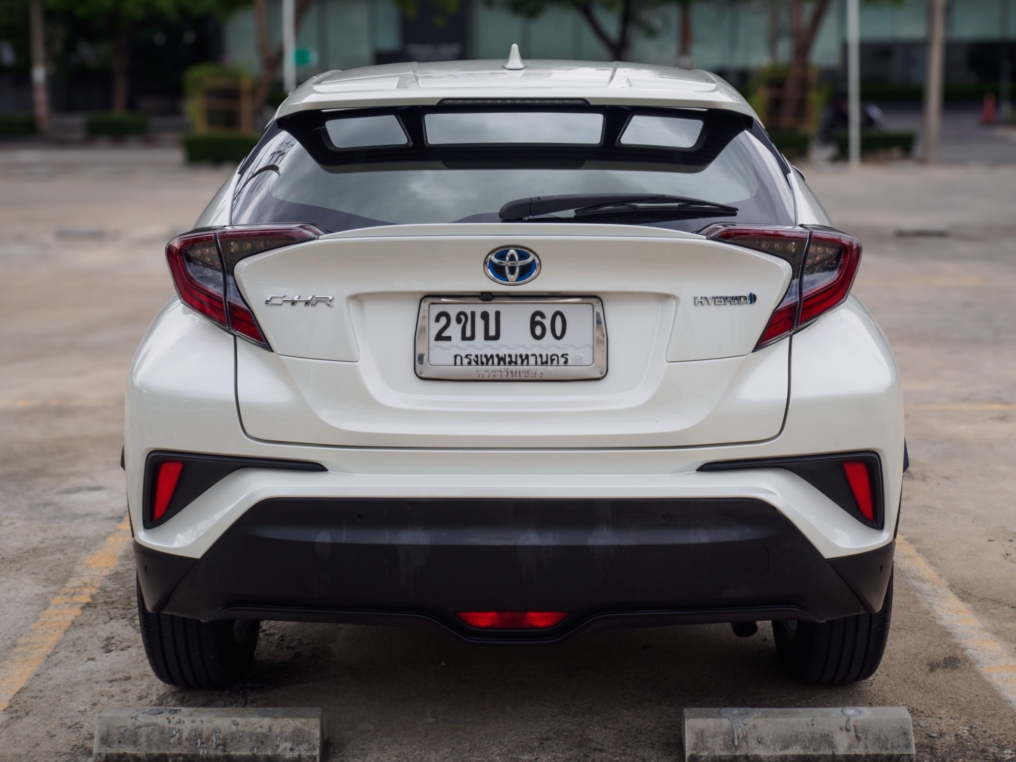 2020 Toyota C-HR สีขาว (รูปที่ 6)