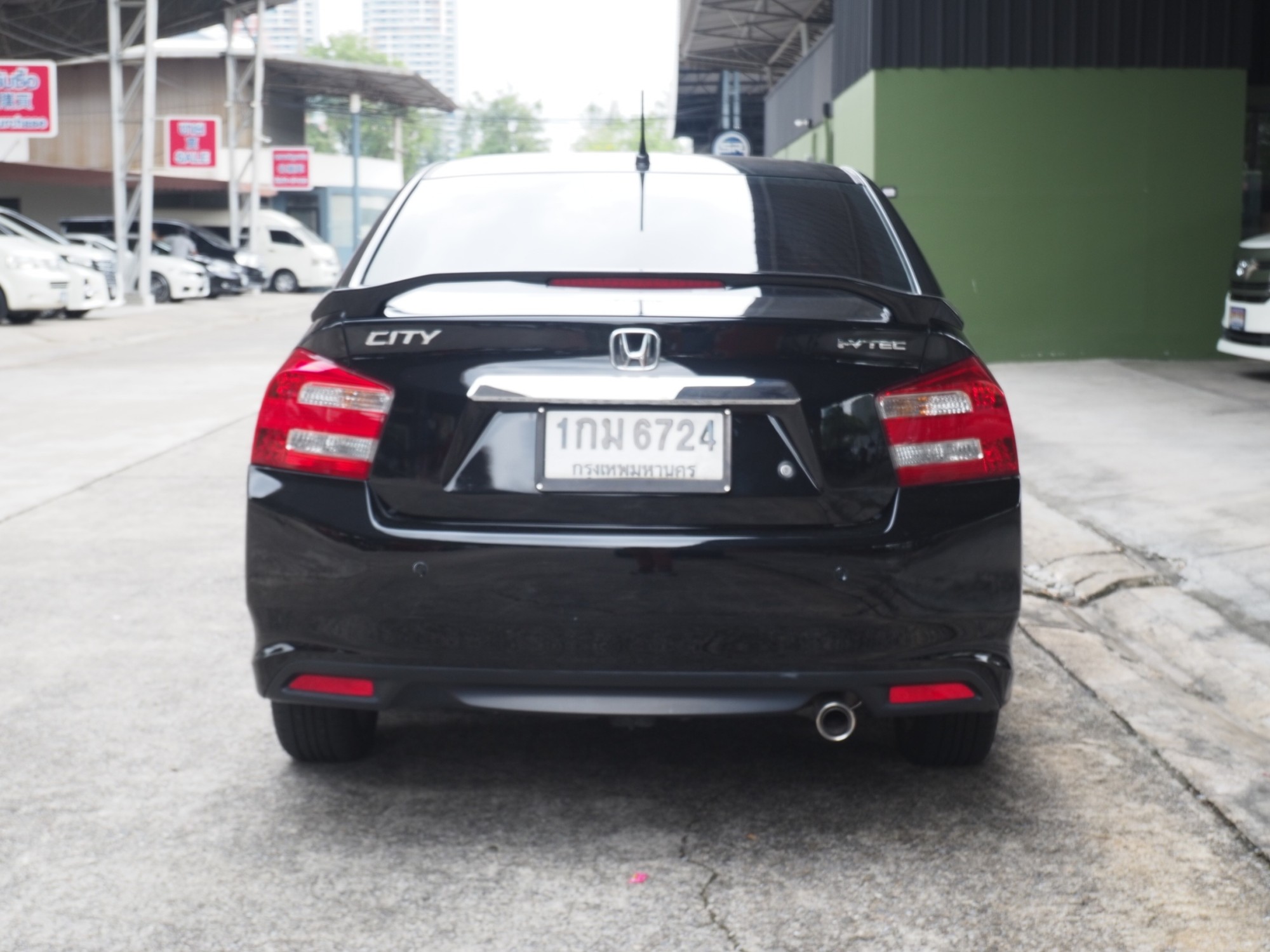 2013 Honda City สีดำ (รูปที่ 4)