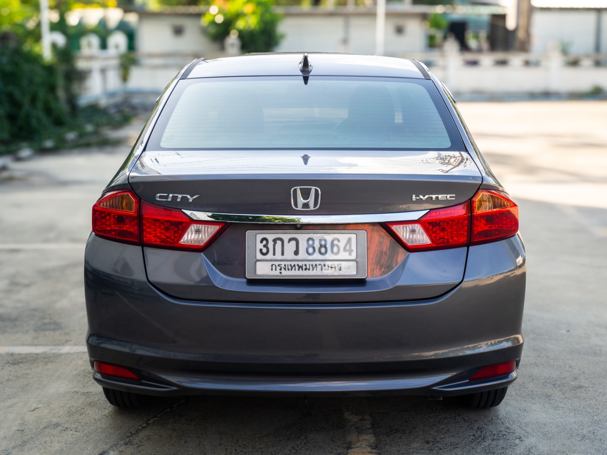 2014 Honda City สีเทา (รูปที่ 7)