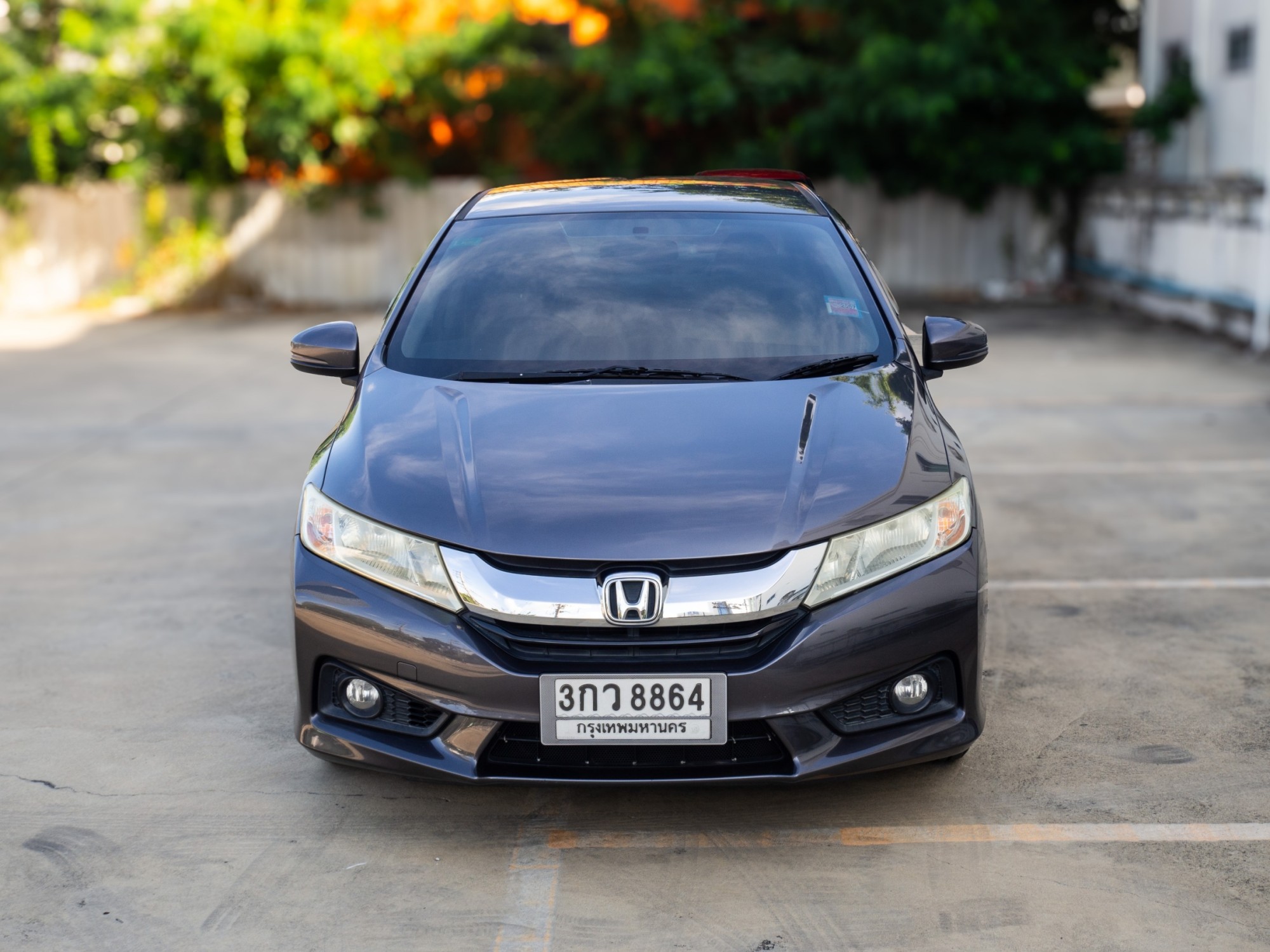 2014 Honda City สีเทา (รูปที่ 2)