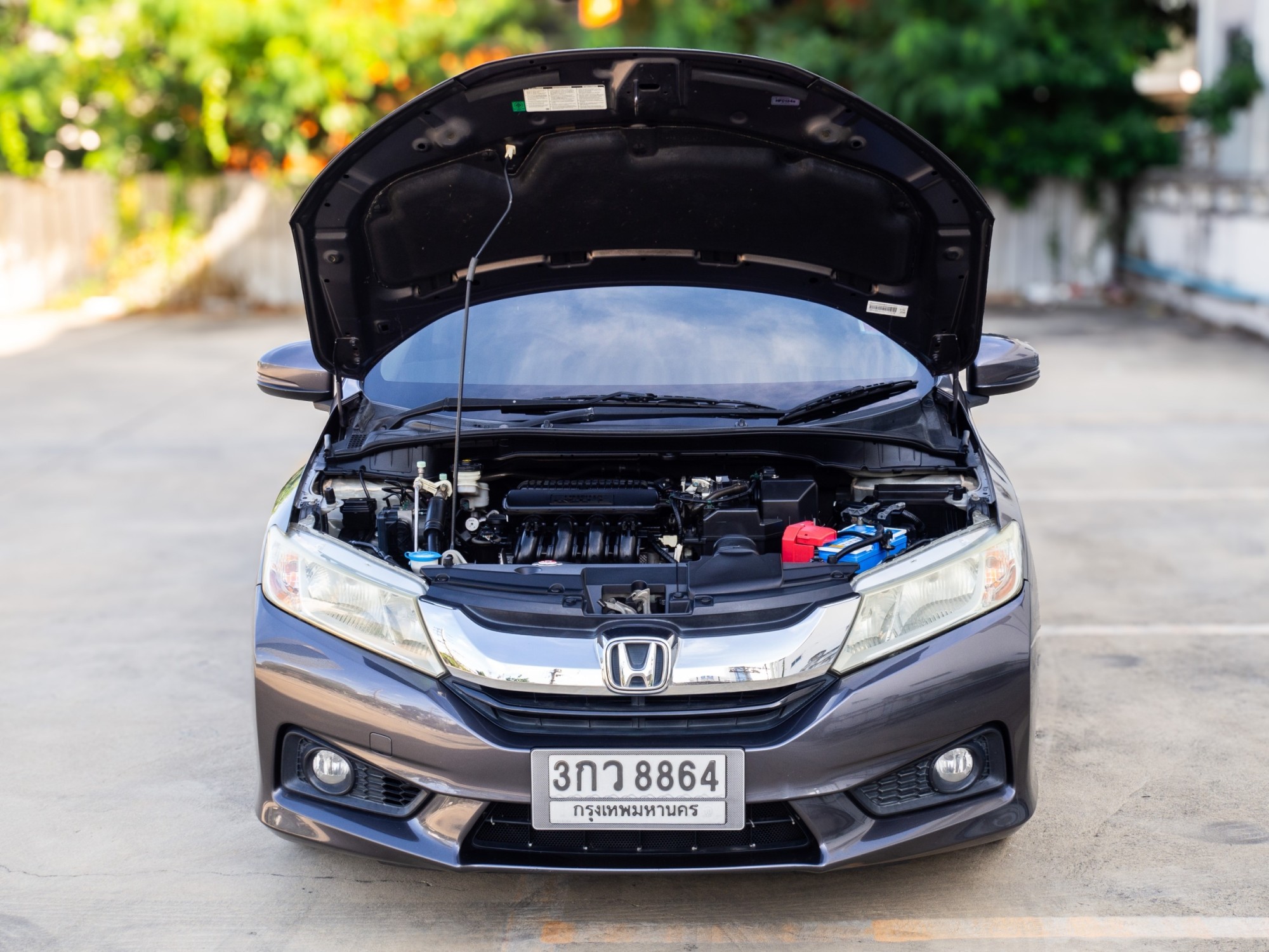 2014 Honda City สีเทา (รูปที่ 17)