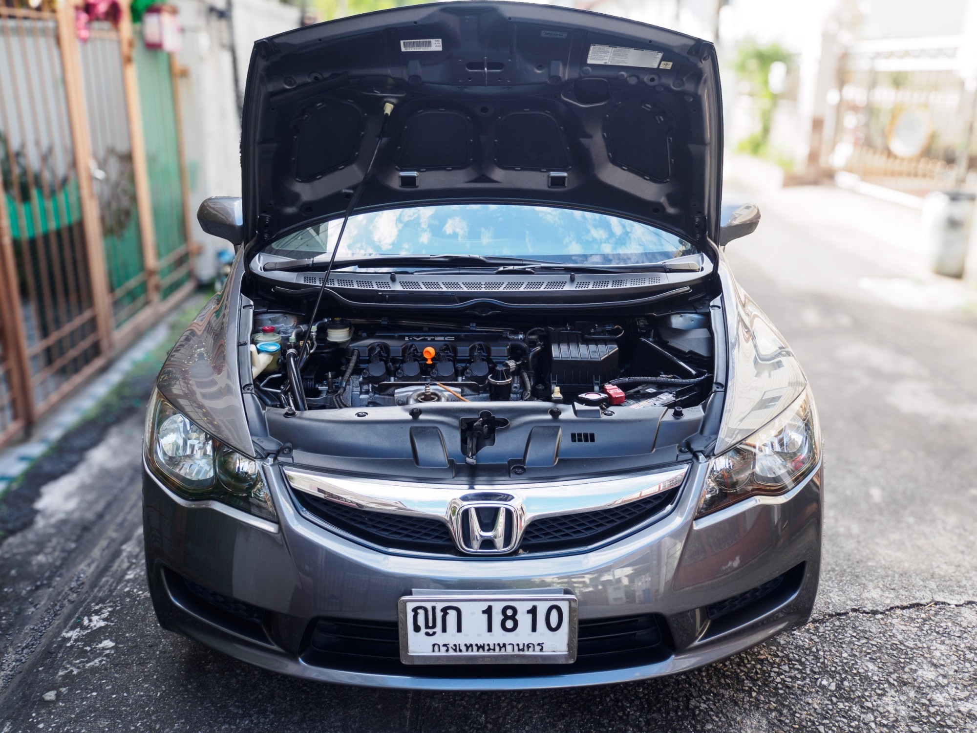 2010 Honda Civic FD สีเทา (รูปที่ 14)