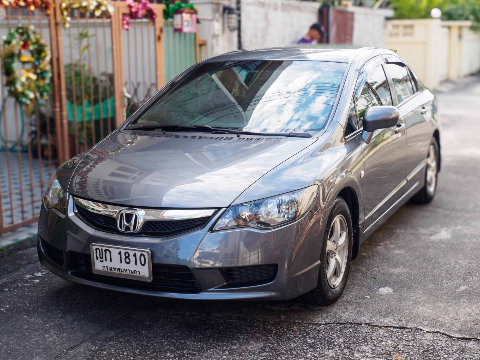 2010 Honda Civic FD สีเทา (รูปที่ 16)