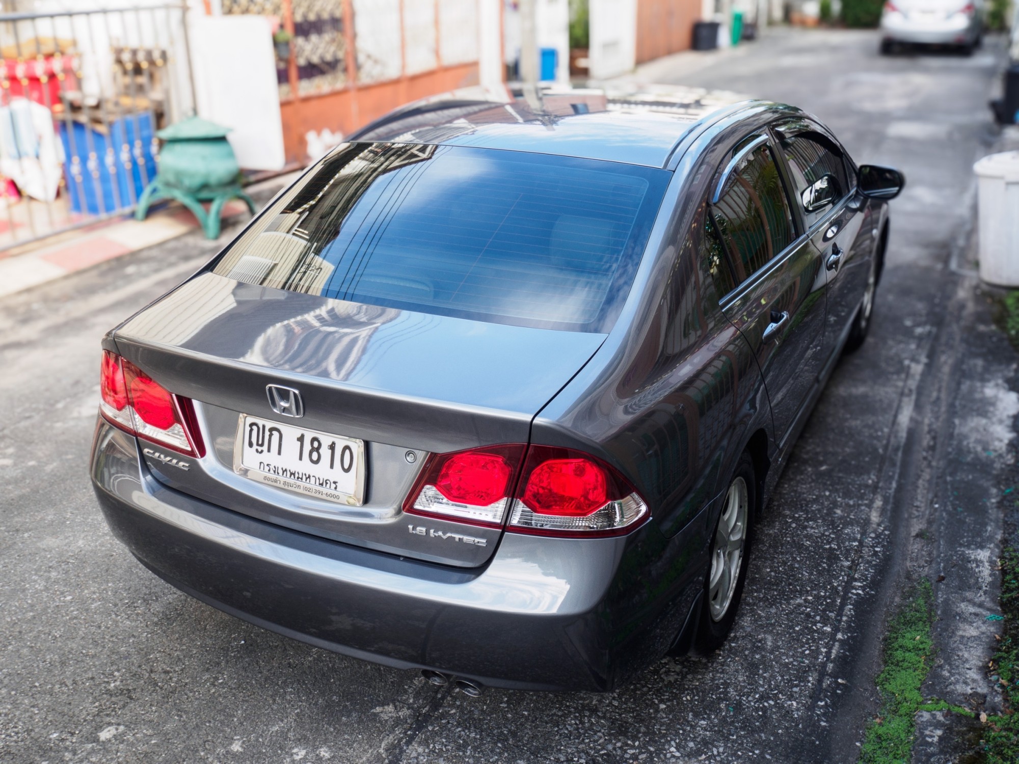 2010 Honda Civic FD สีเทา (รูปที่ 5)