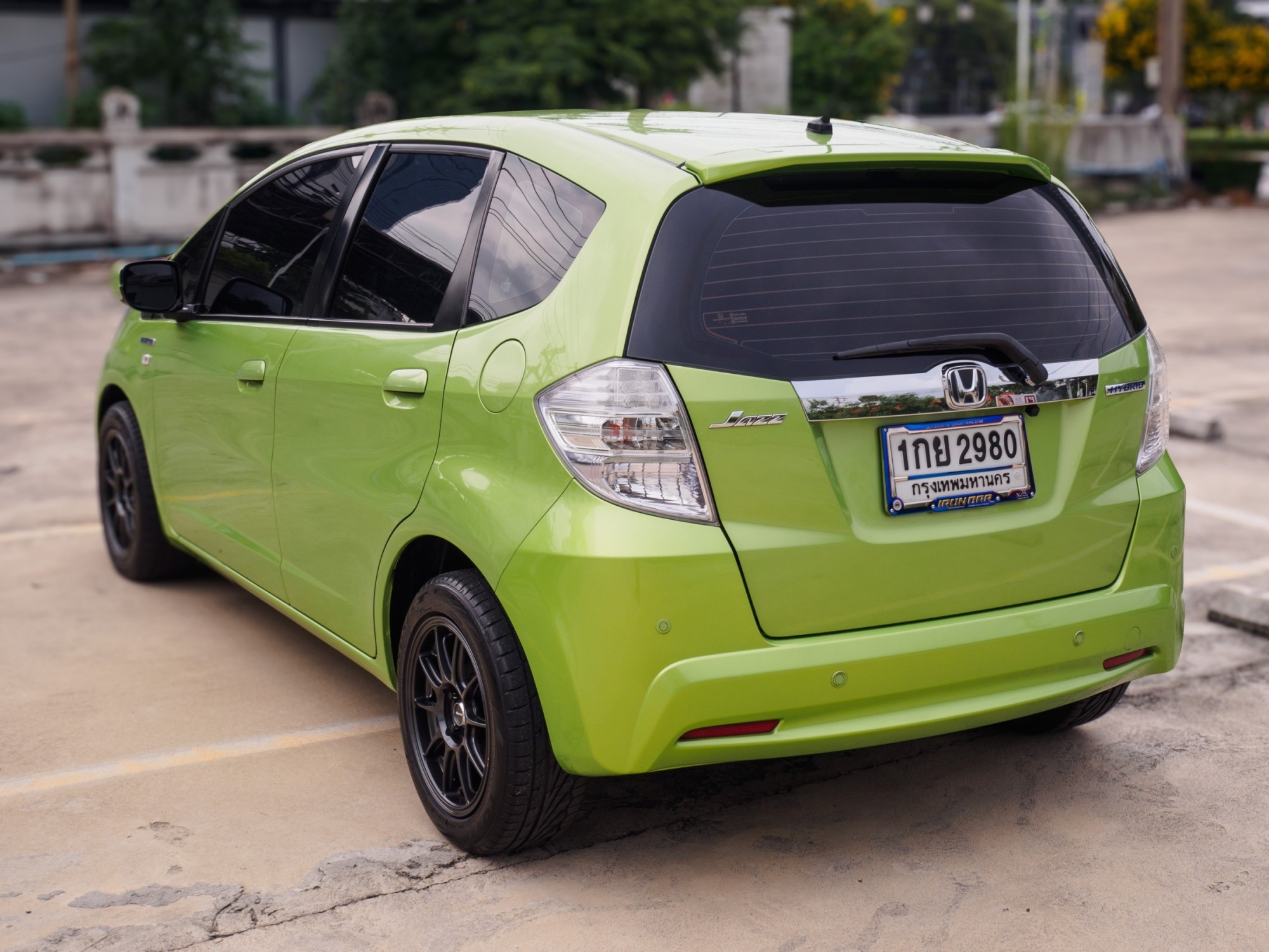 2013 Honda Jazz GE สีเขียว (รูปที่ 13)