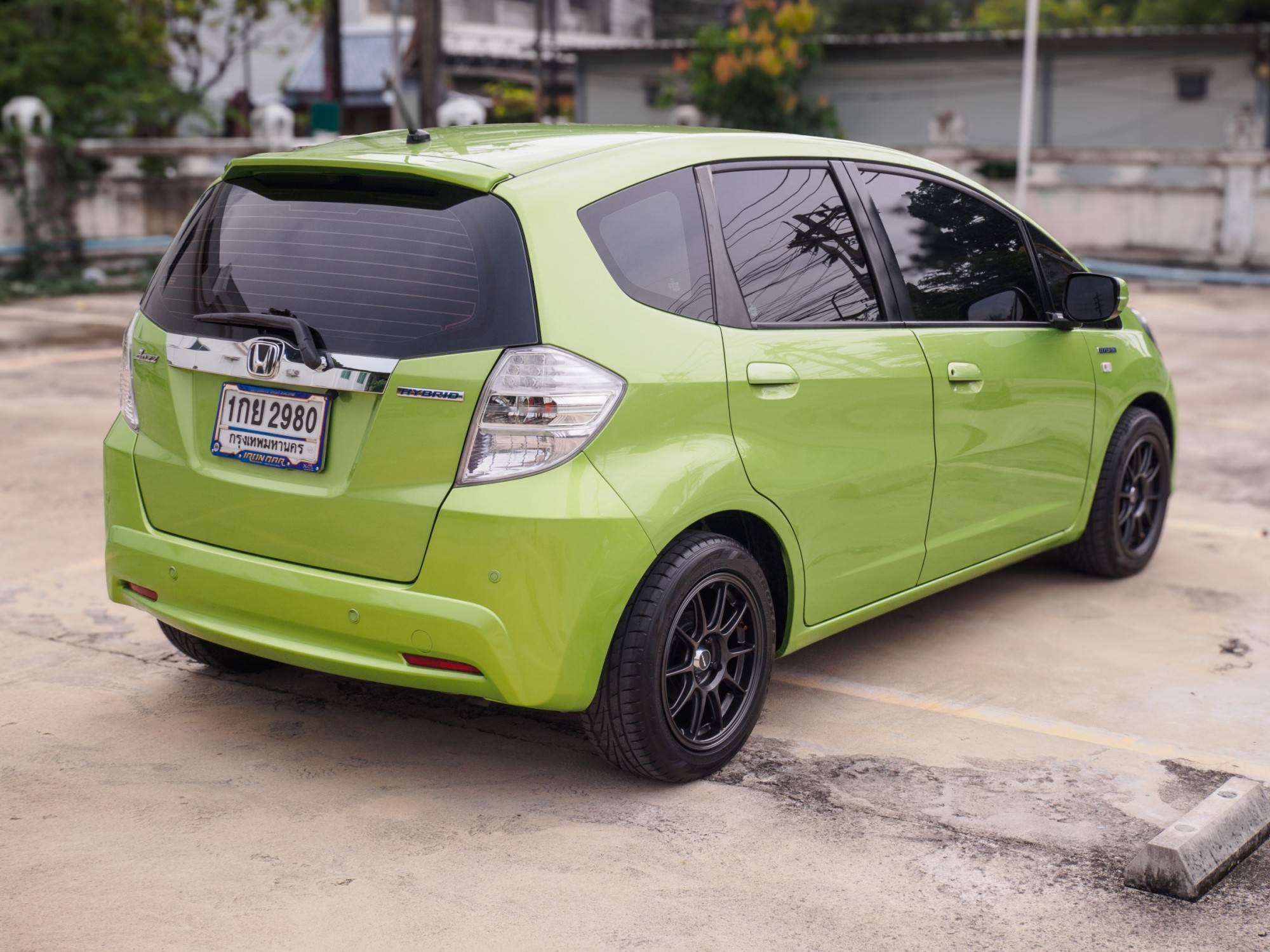 2013 Honda Jazz GE สีเขียว (รูปที่ 12)